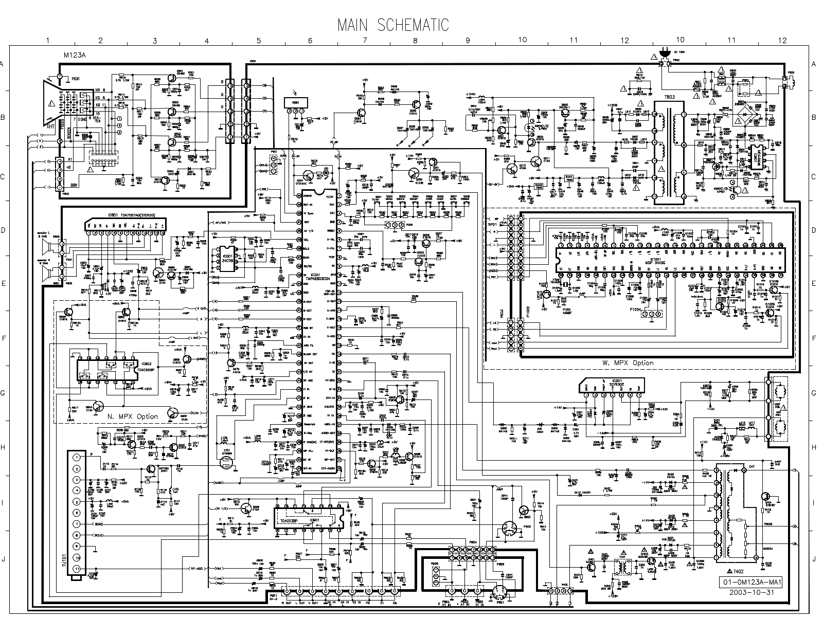 RCA M123A Diagram