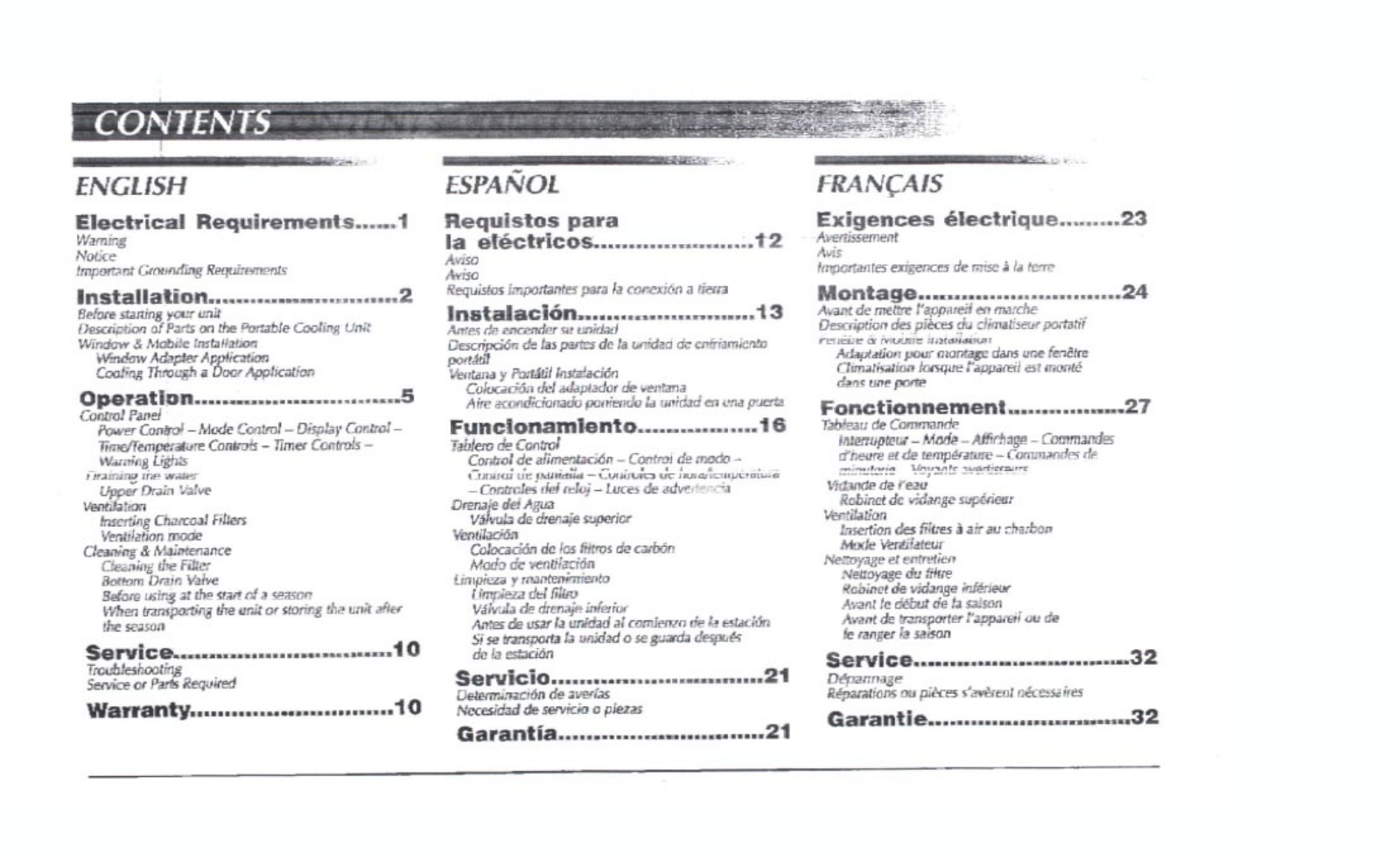 Hampton Bay Hbpe07, Hbp070 Owner's Manual