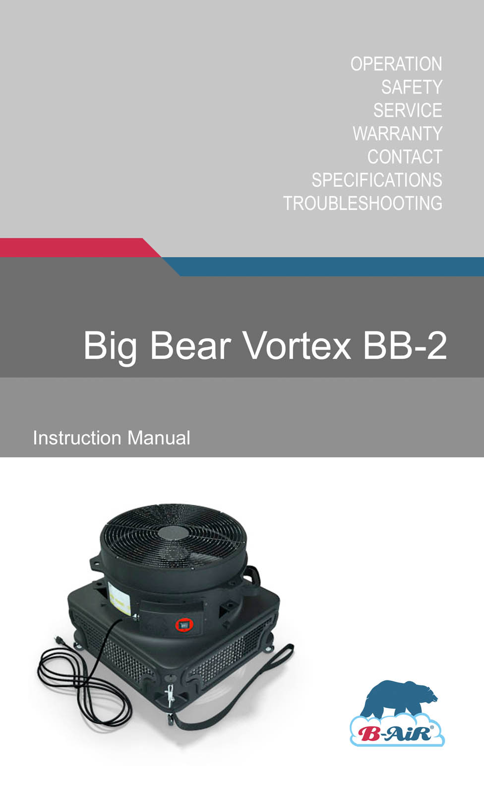 B-air BB-2 User Manual