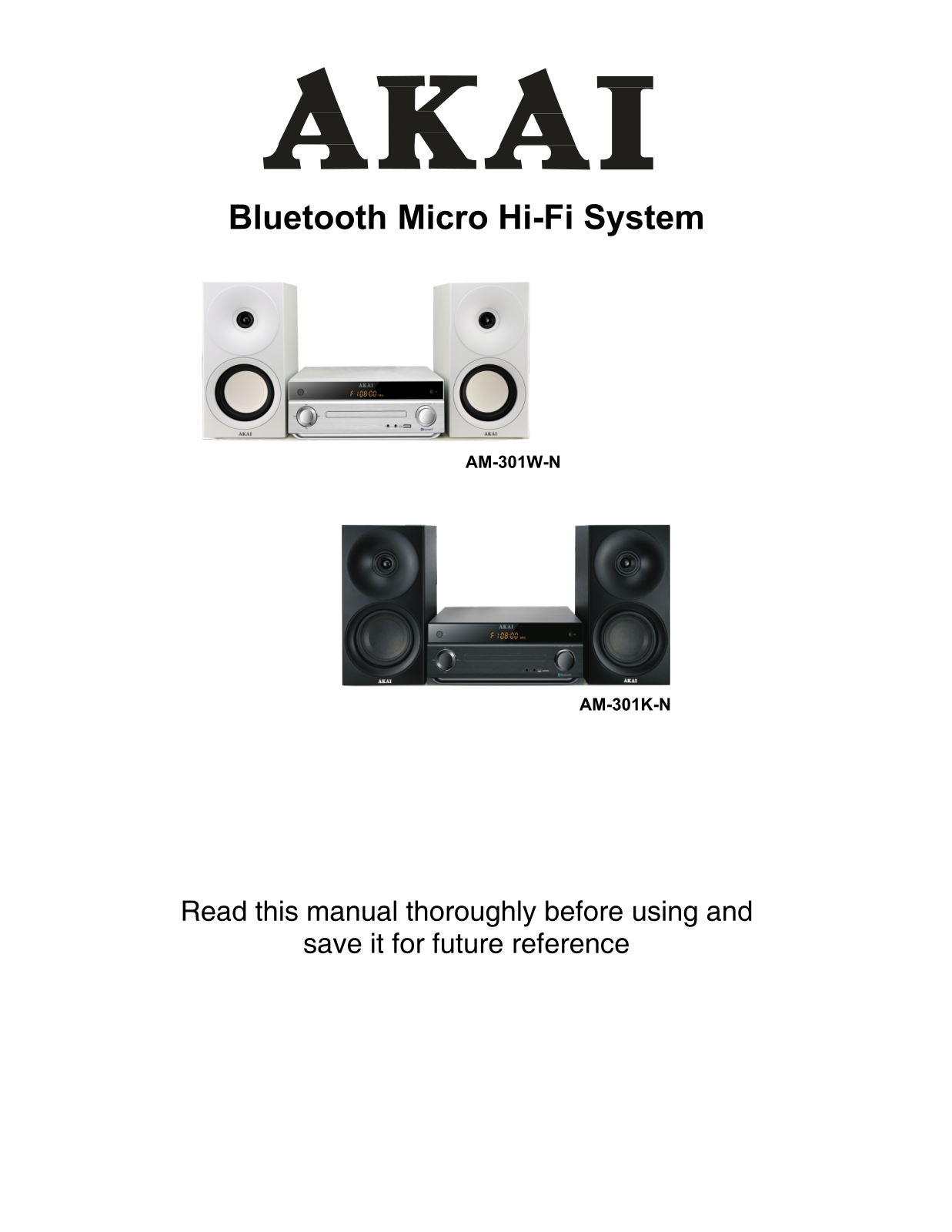 AKAI AM-301 User Manual