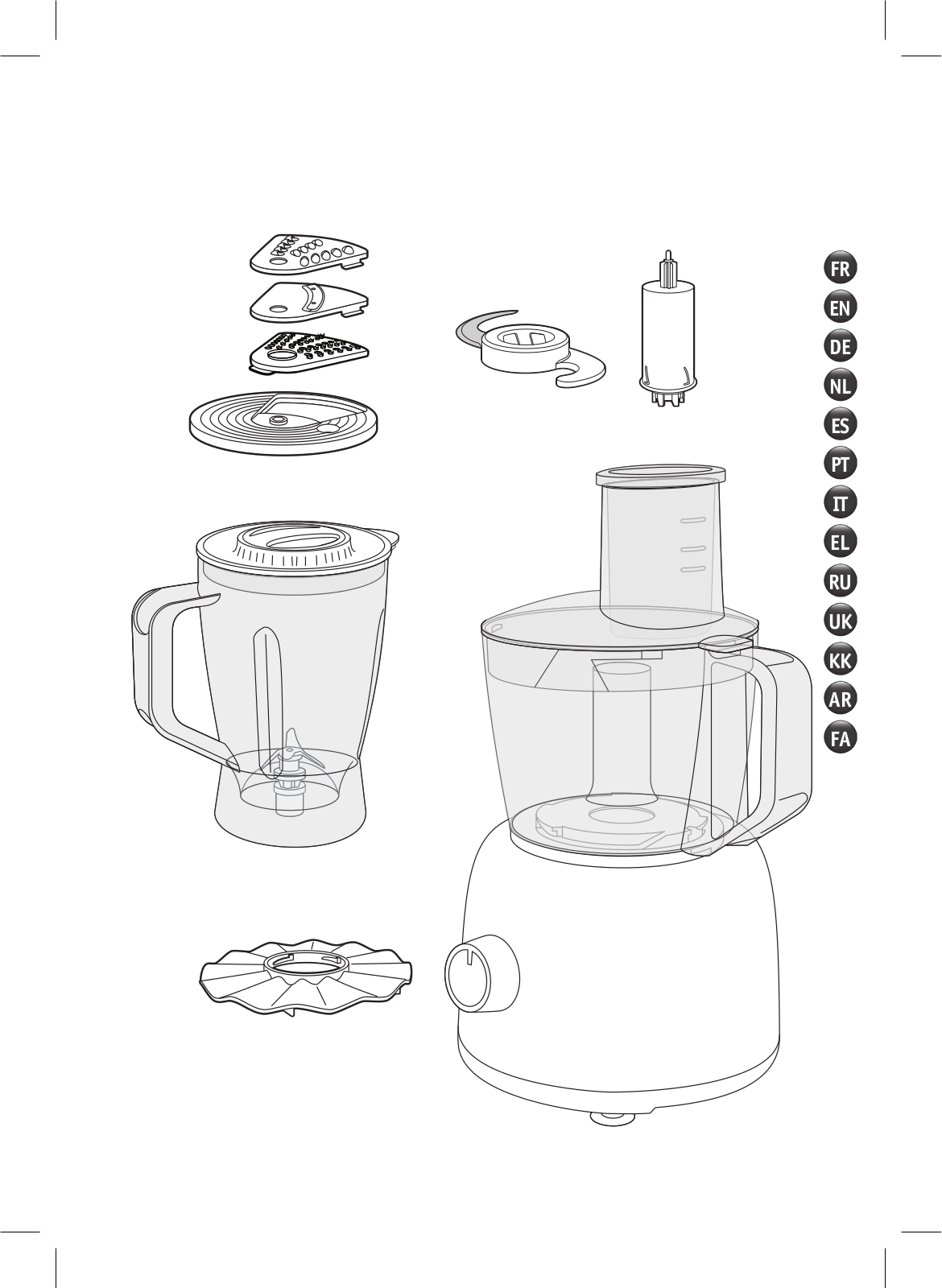 MOULINEX FP246110, FP345A11 User Manual