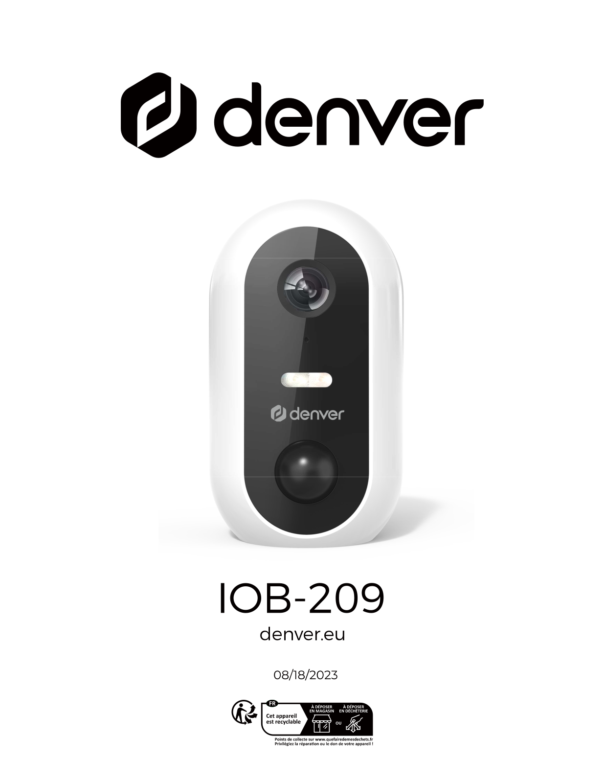 DENVER IOB-209 User guide - ManualMachine.com