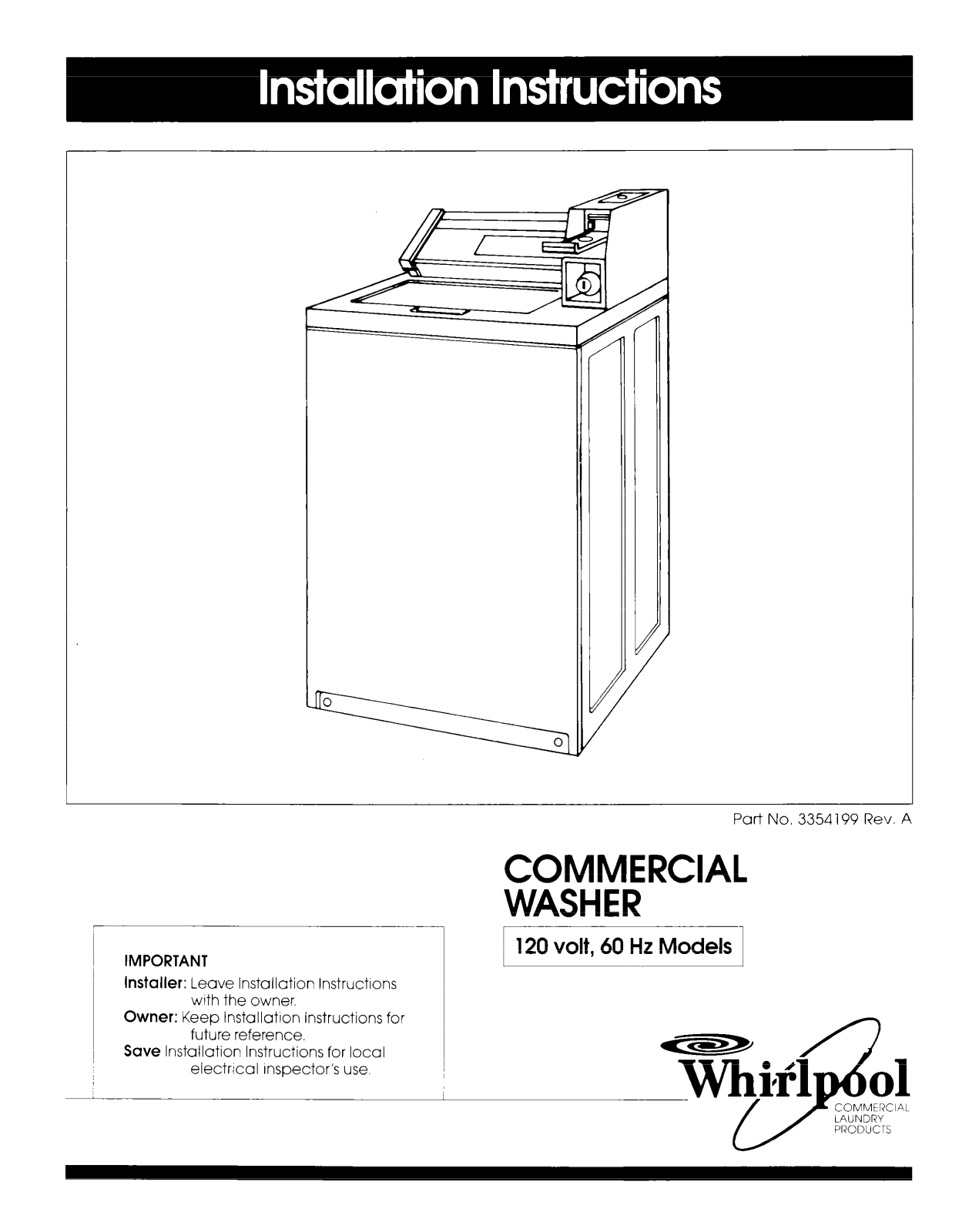Whirlpool 3354199 User Manual - ManualMachine.com
