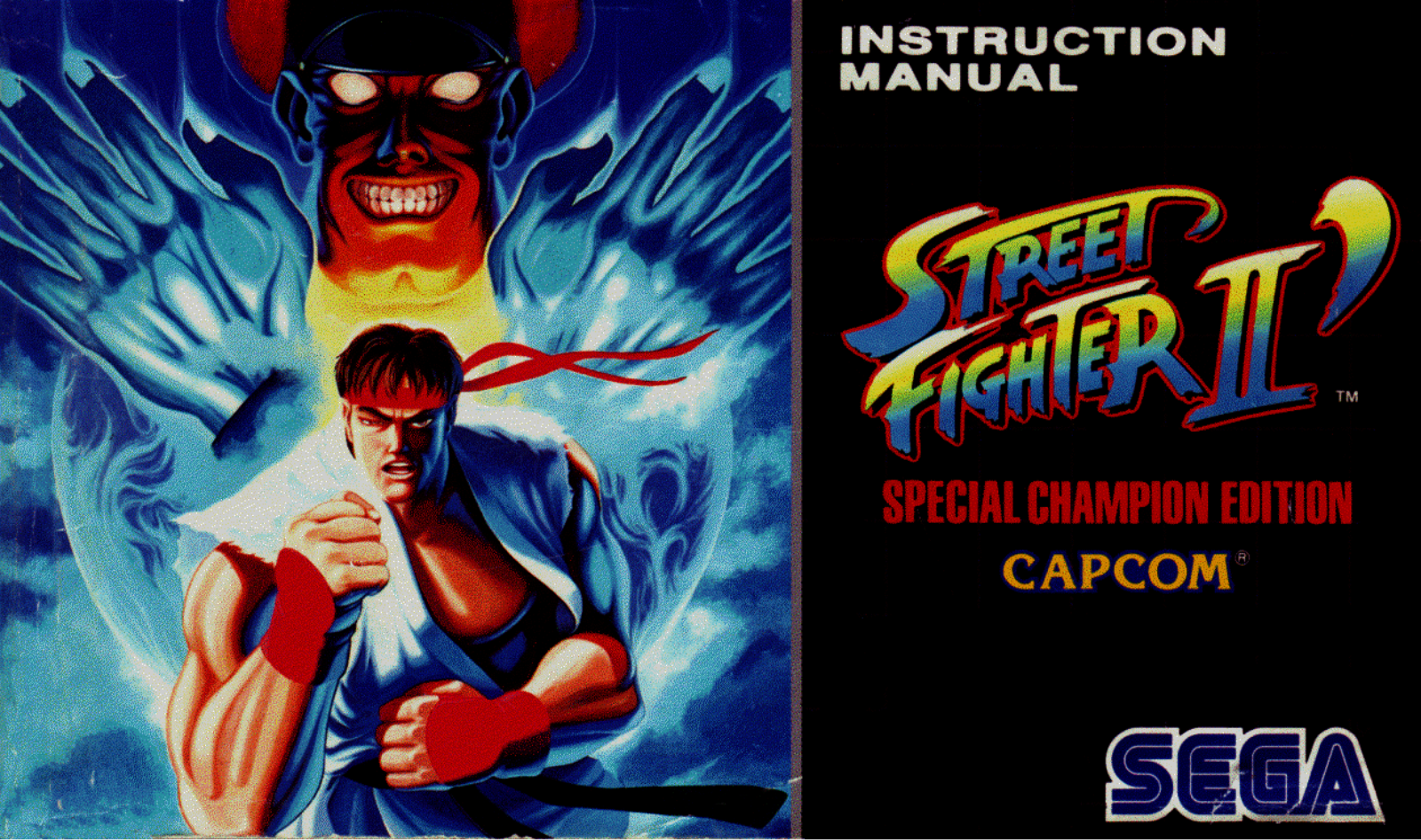 Street Fighter Street Fighter II Special Champion Edition Installation Manual