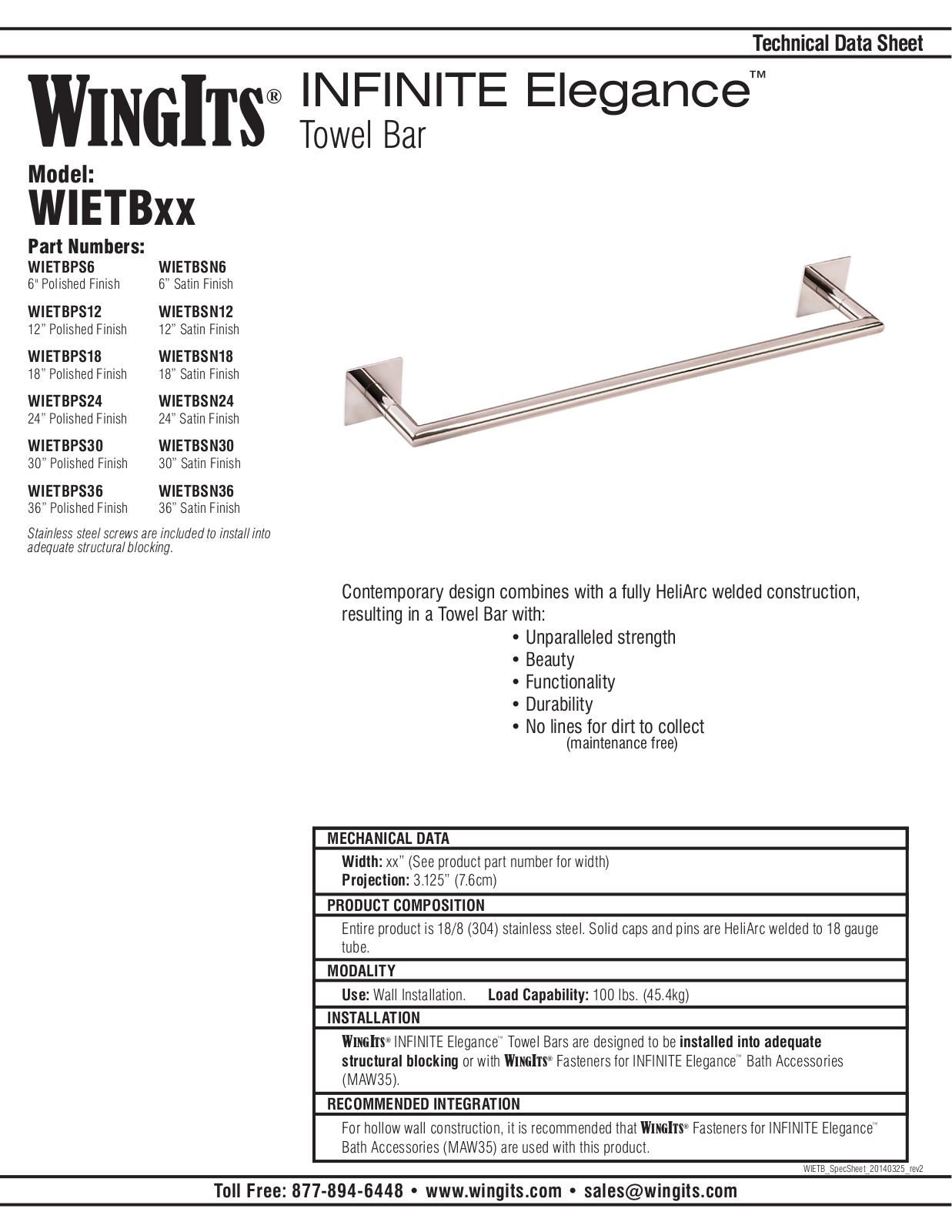 WINGITS WIETBxx User Manual