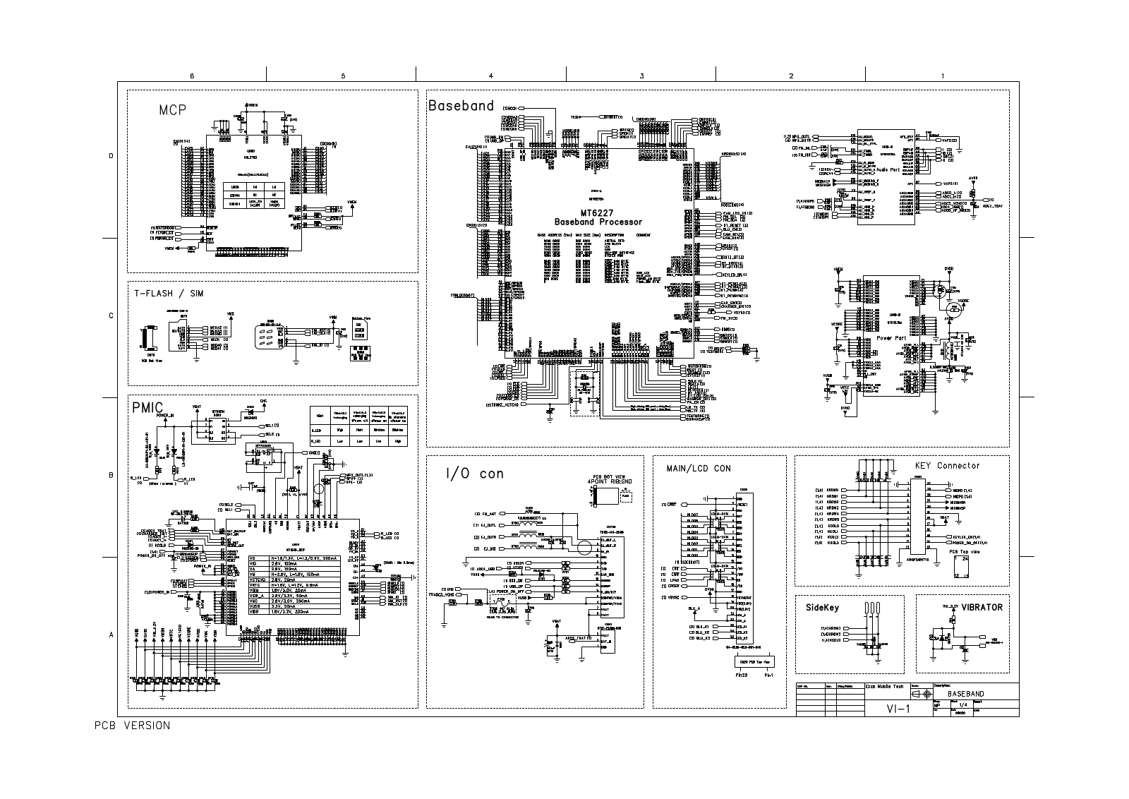 FLY B400 Schematic