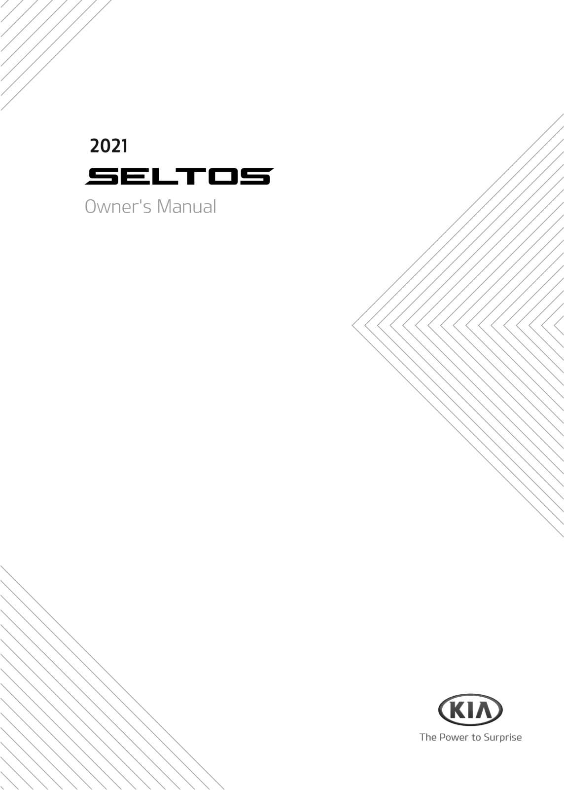 Kia Seltos 2021 Owner's Manual