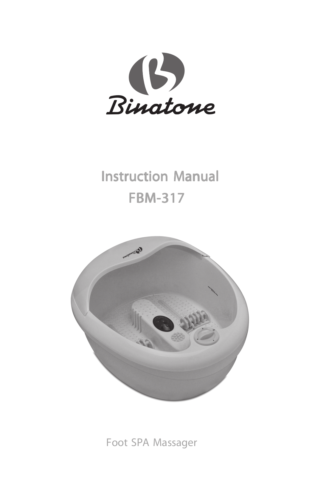 Binatone FBM-317 User Manual