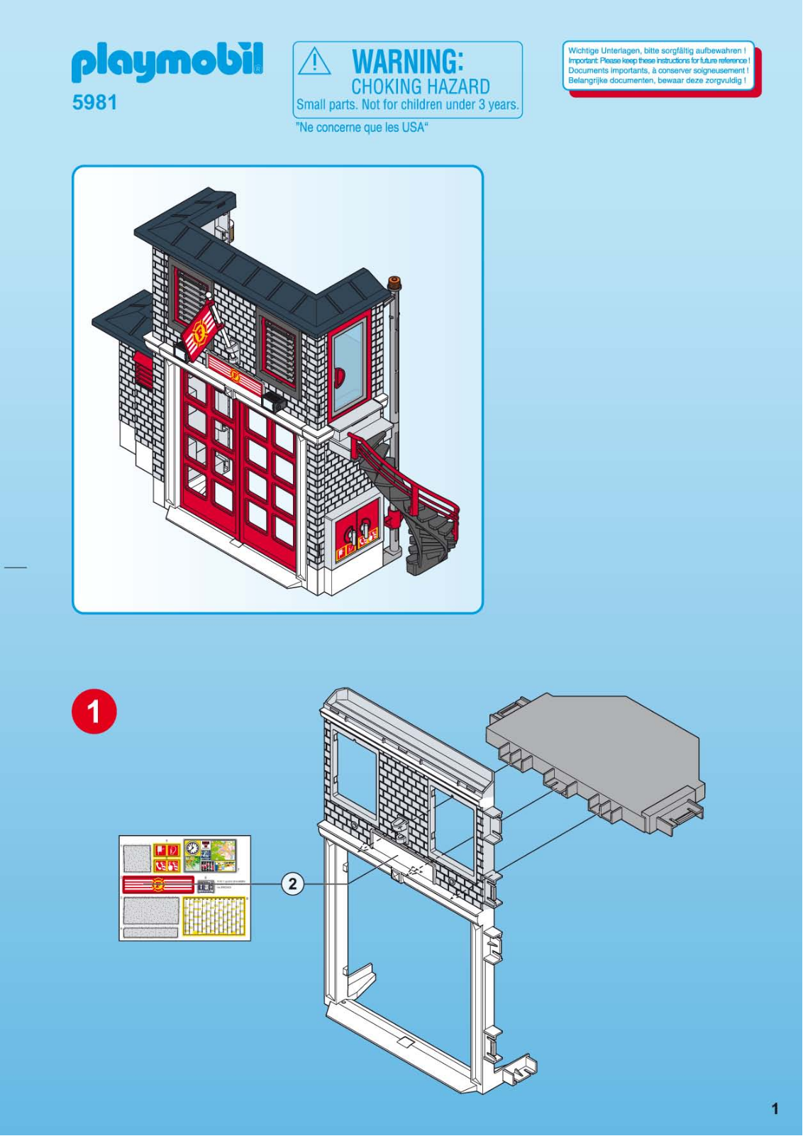 Playmobil 5981 Instructions