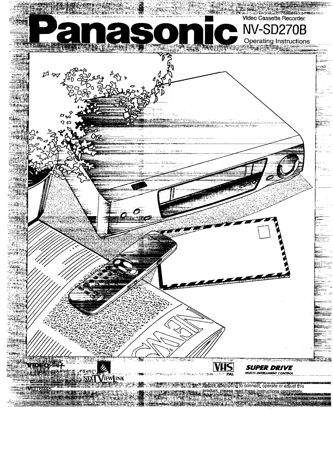 Panasonic NV-SD270B User Manual