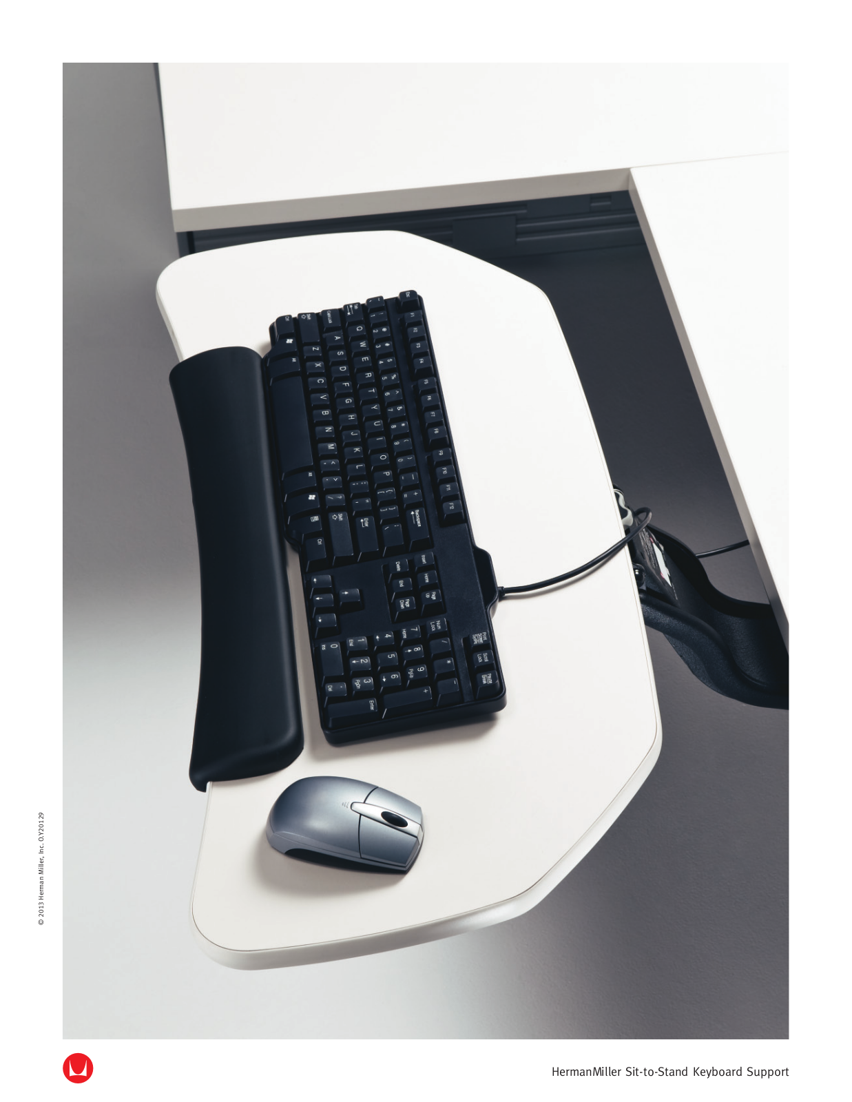 Herman Miller SIT-TO-STAND KEYBOARD SUPPORT User Manual