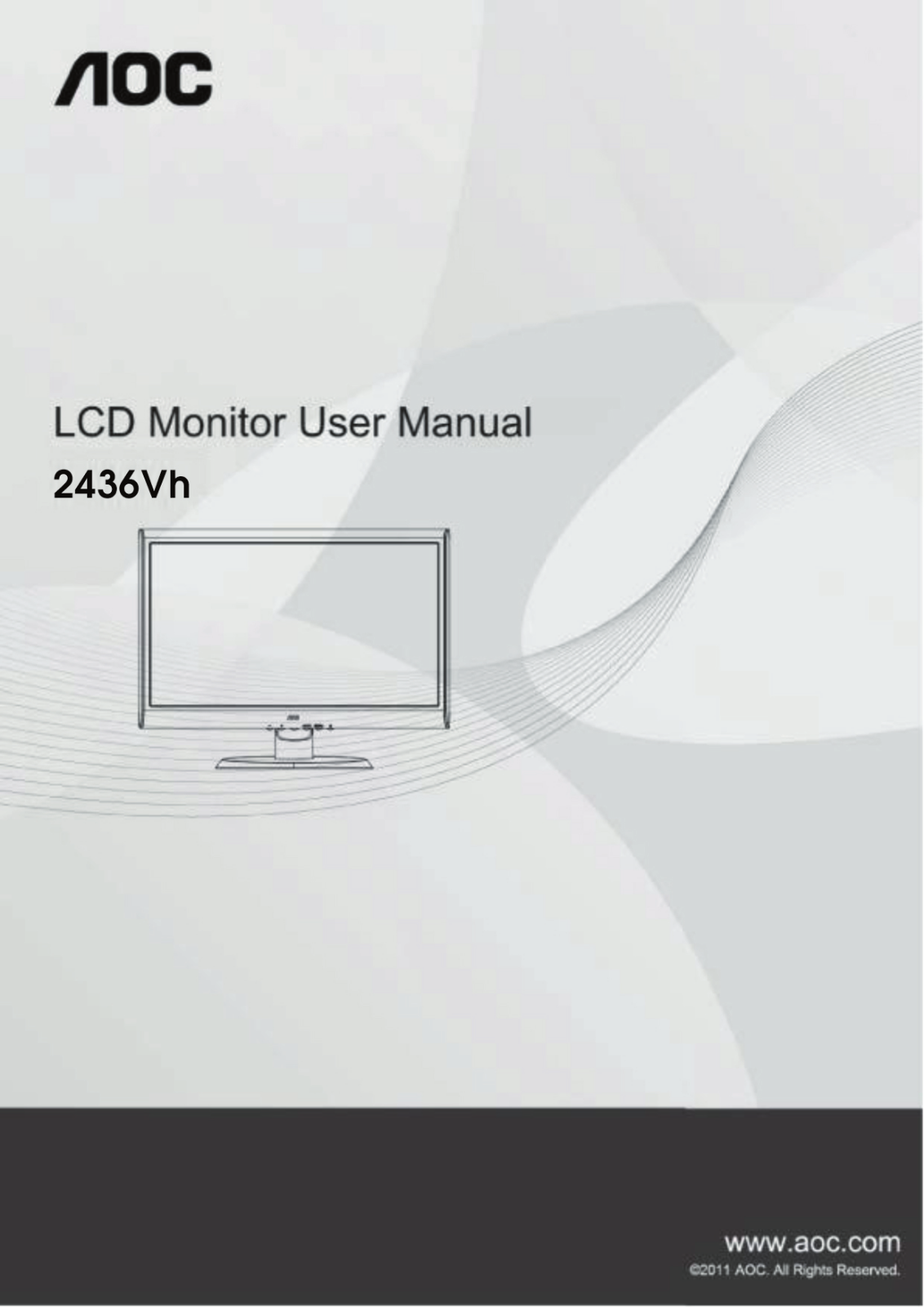 AOC 2436Vh User Manual