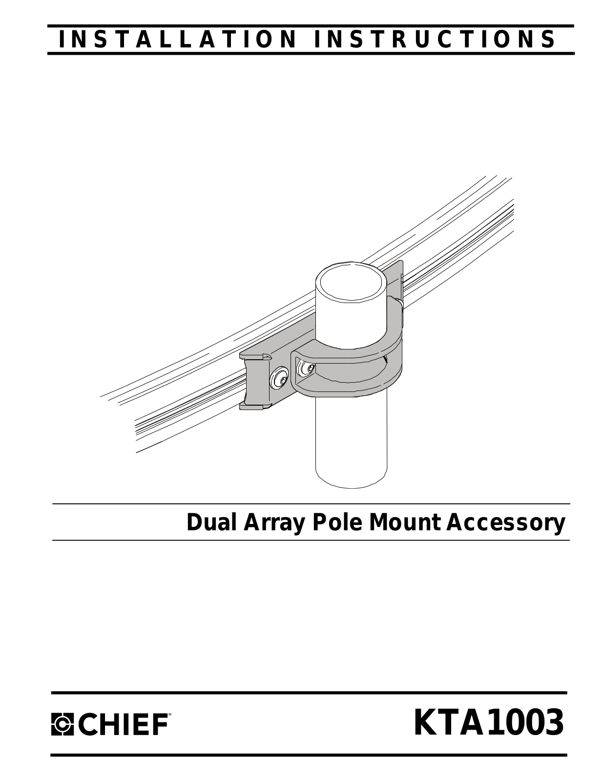 CHIEF KTA1003 User Manual