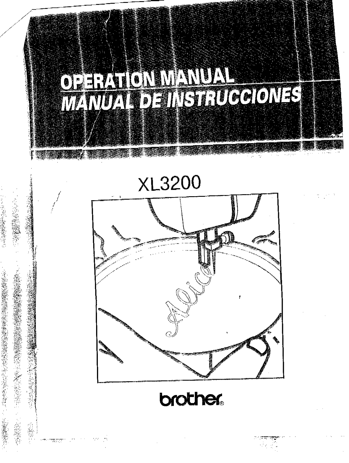 Brother XL-3200 Owner's Manual