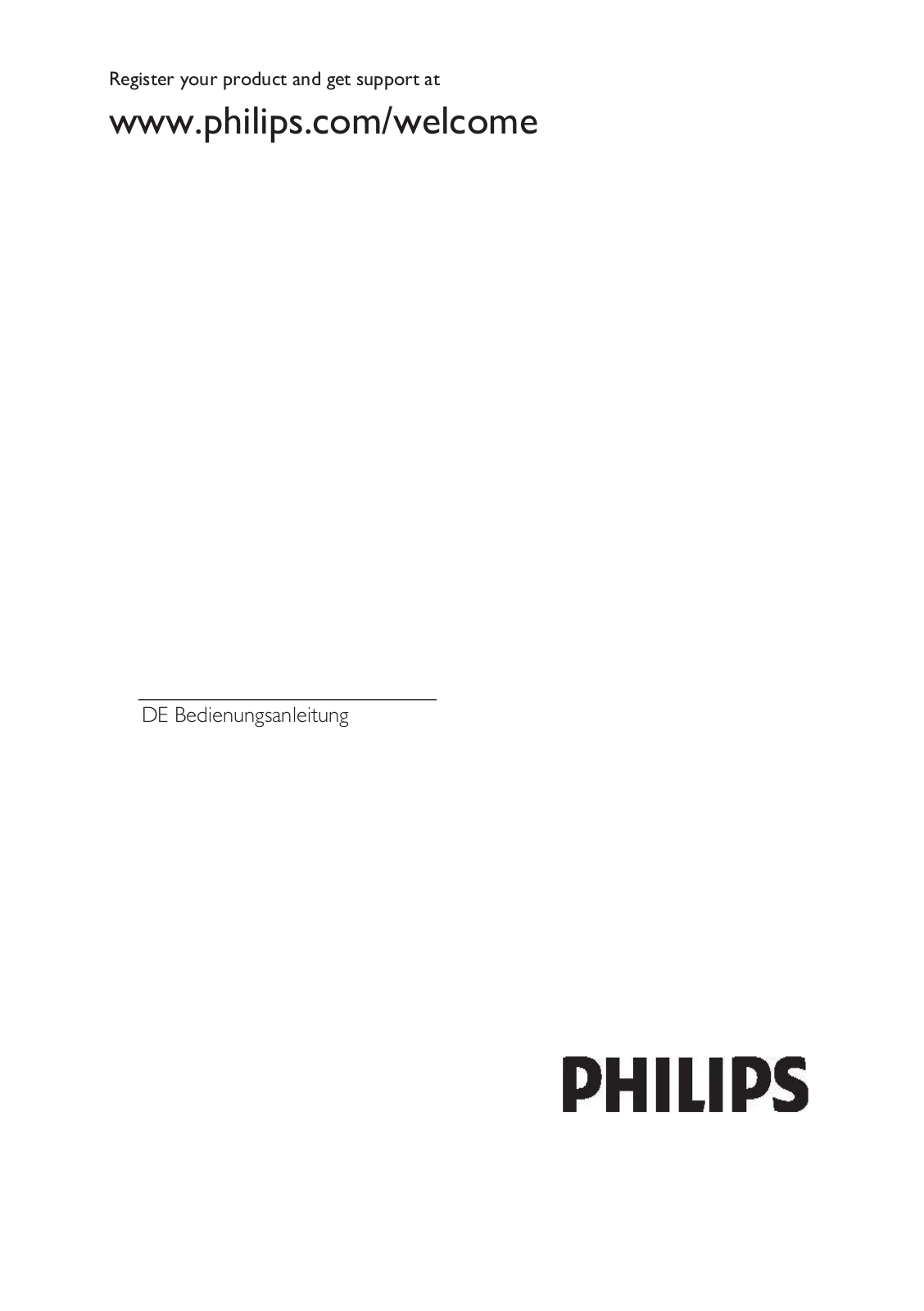 Philips 26HFL4007N, 26HFL4007D, 32HFL4007N, 42HFL4007D, 32HFL4007D User Manual