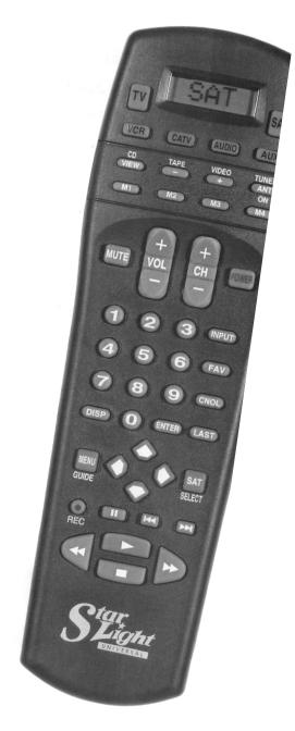 Universal Remote Control (URS) SL-7000 User Manual