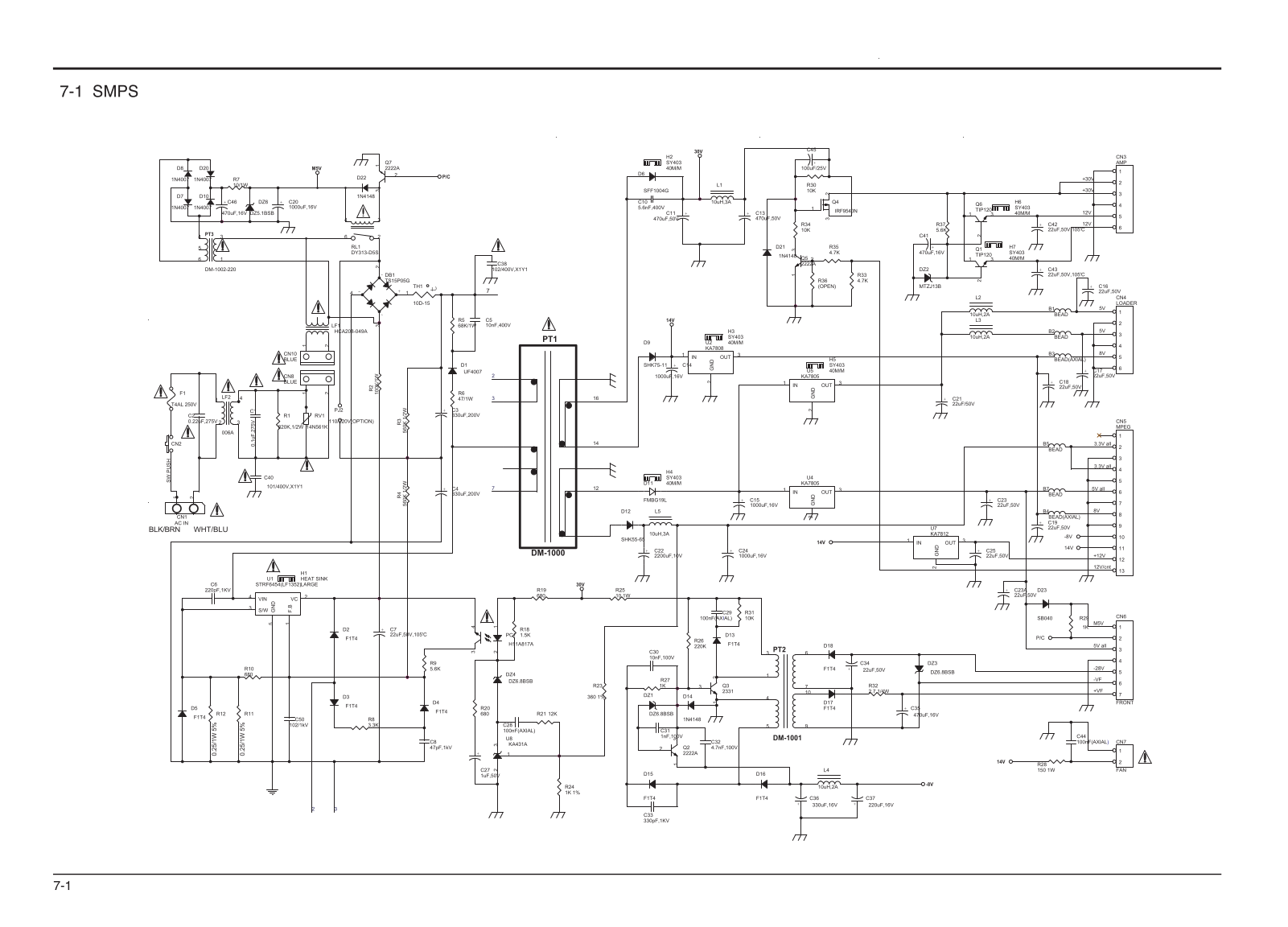Rolsen RDV-640 Schematic SMPS - ManualMachine.com