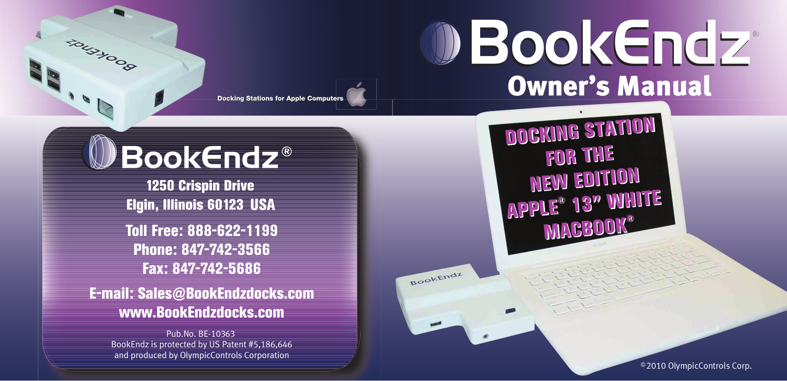 Bookendz BE-10363, BE-MB13WT User Manual - ManualMachine.com