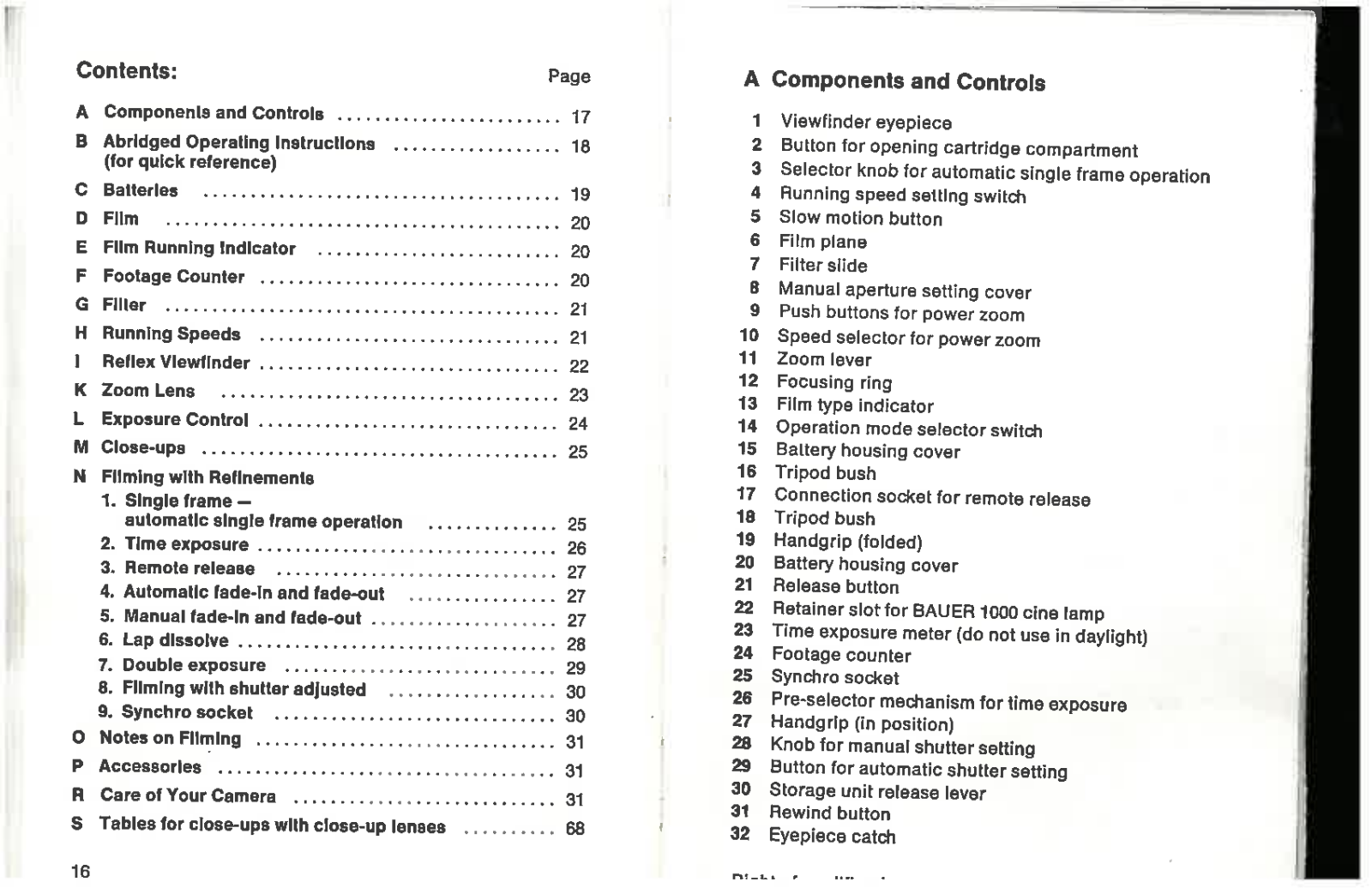 Bauer C Royal 10E, C Royal 6E Instruction Manual