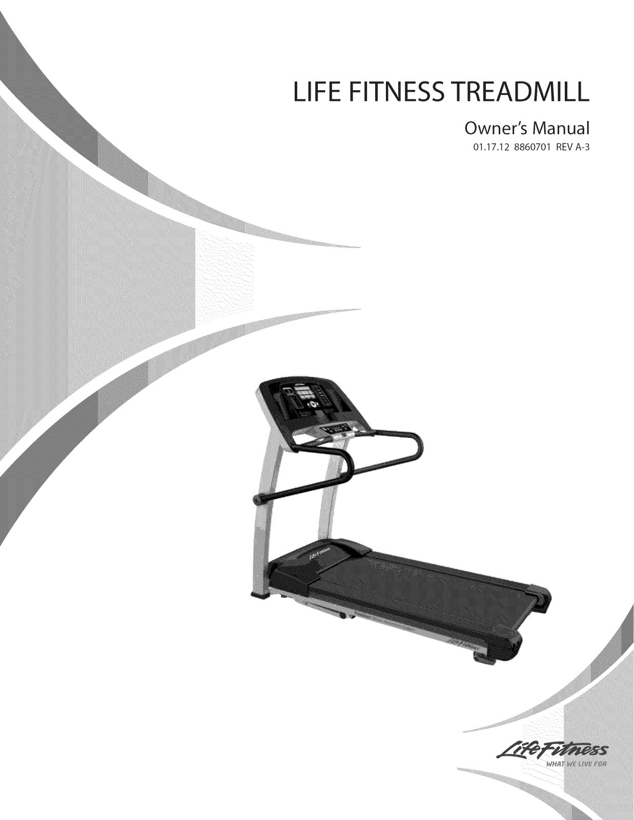 Life Fitness FTR-0000-01 Owner’s Manual