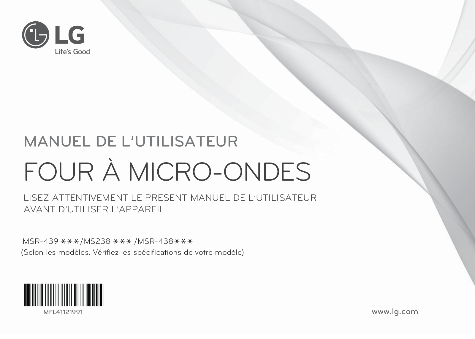 LG MS2336GIB, MS2382BB User Manual