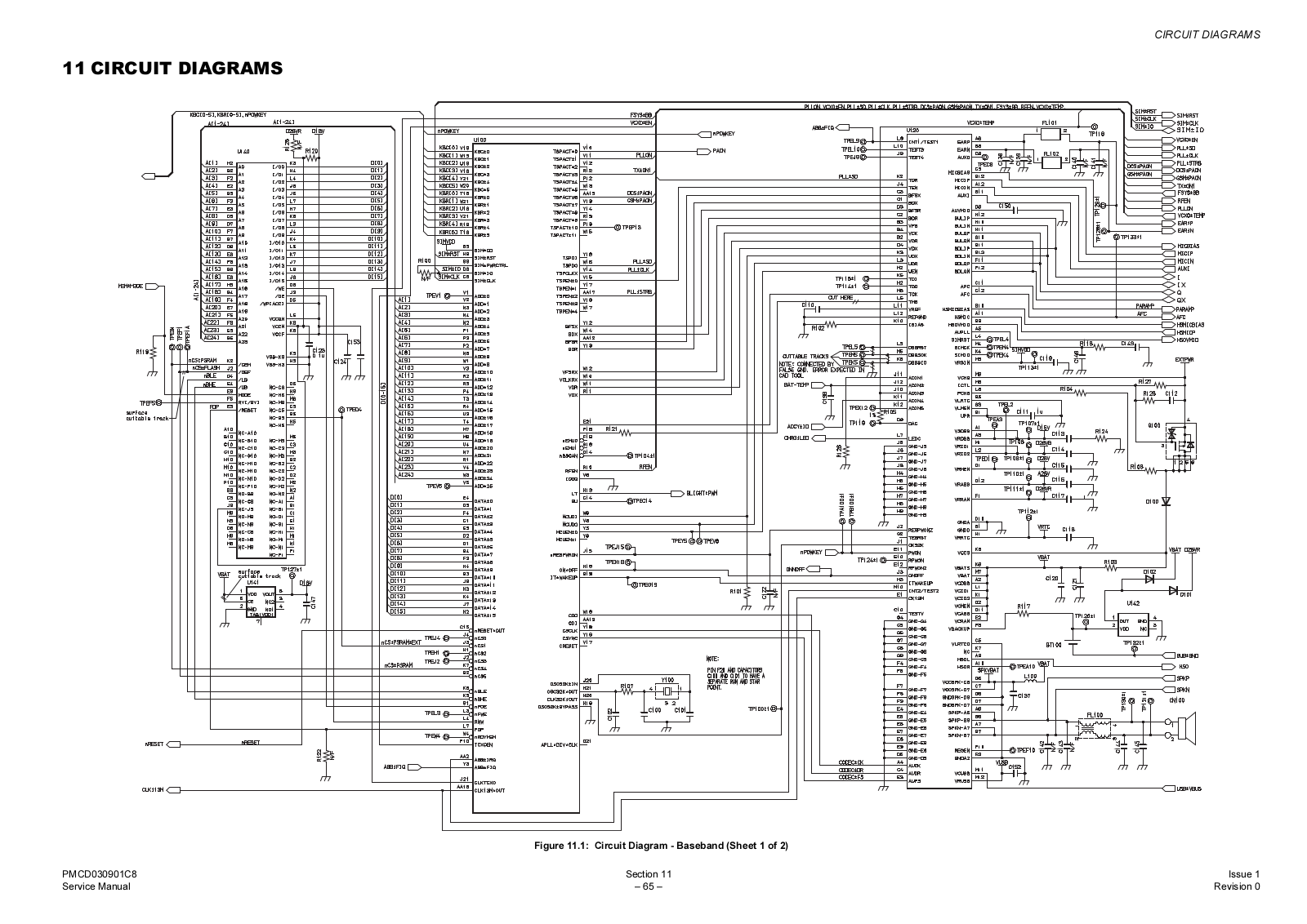 Panasonic EB-X70 Schematics