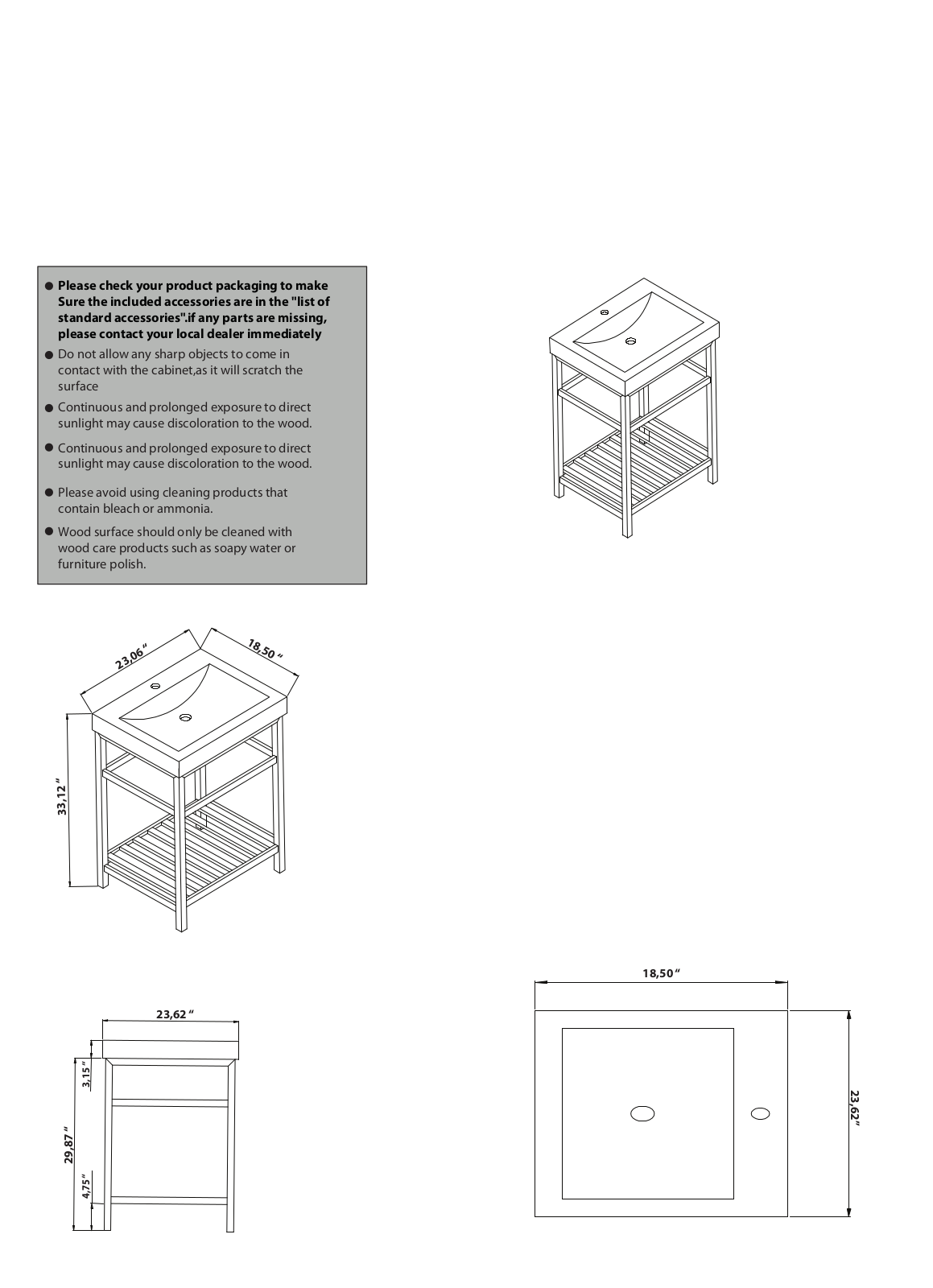Ebern Designs ENDE3570 Installation & Assembly - ManualMachine.com