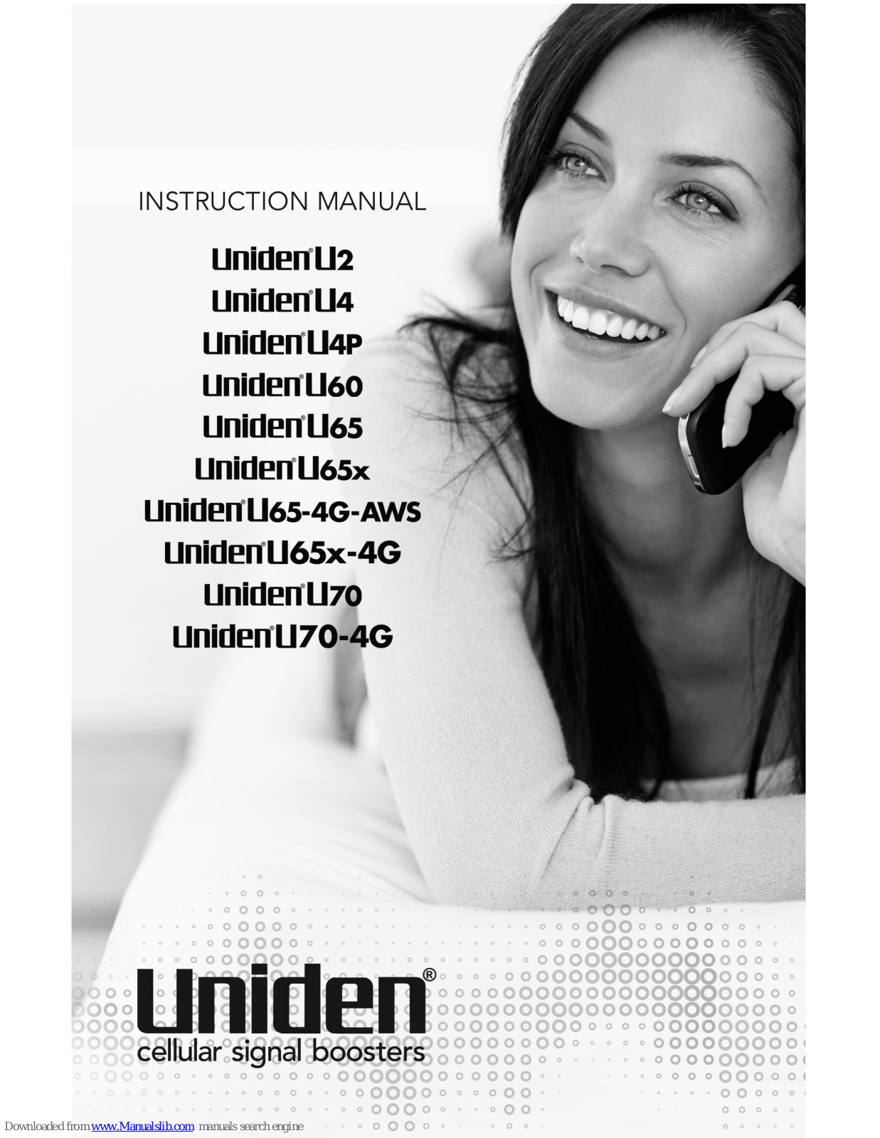 Uniden U2, U4, U4P, U60, U65 Instruction Manual