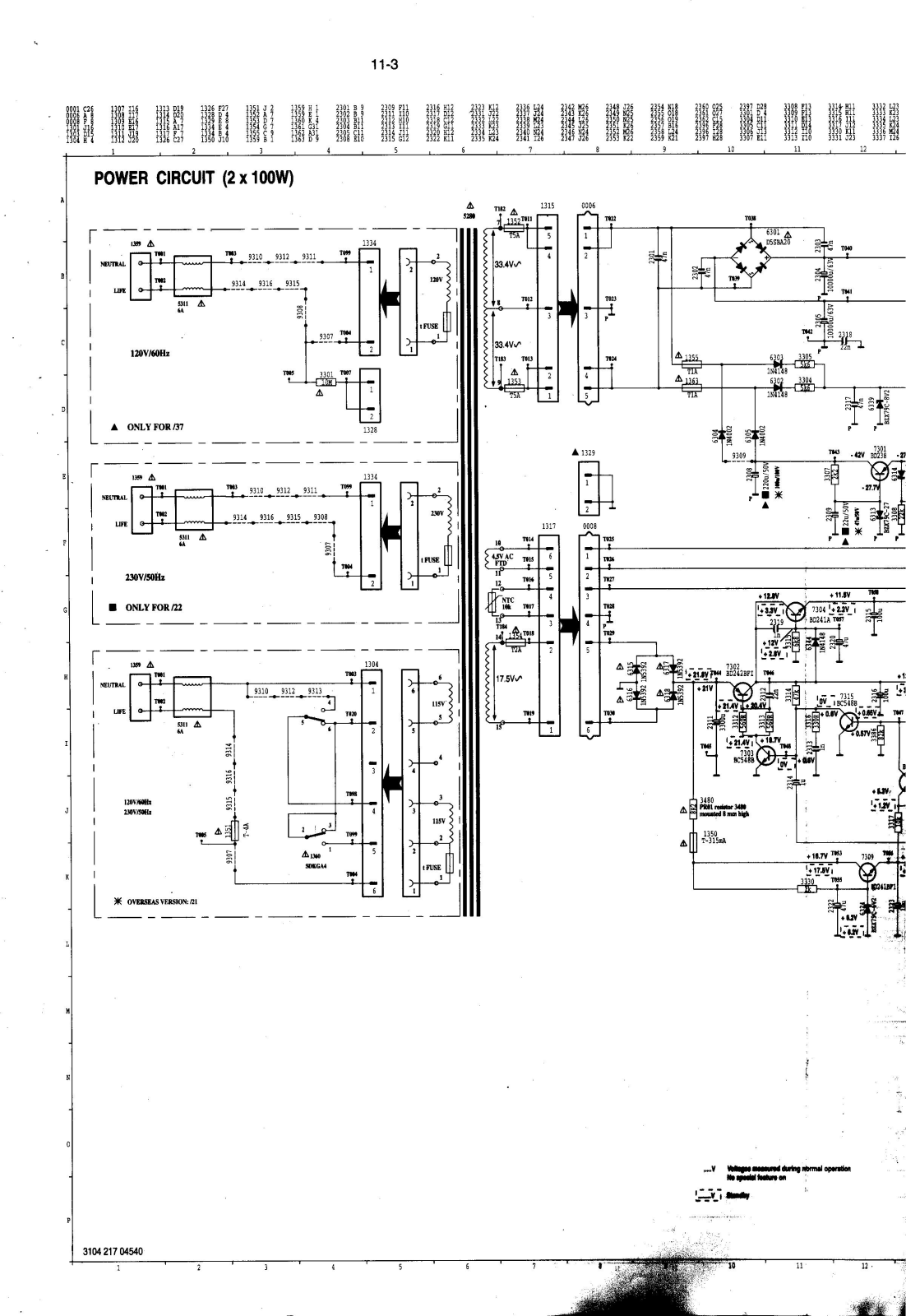 Philips FW-750 Schematic