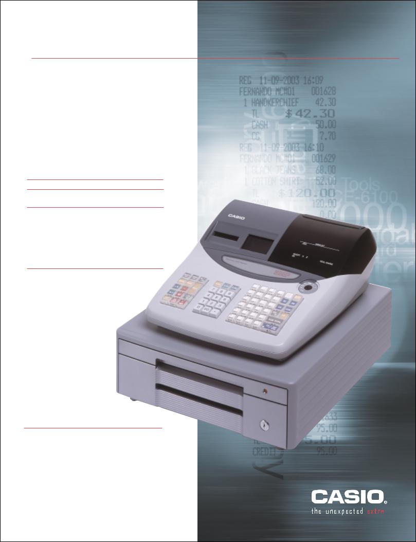 Casio PCR-T2000 User Manual