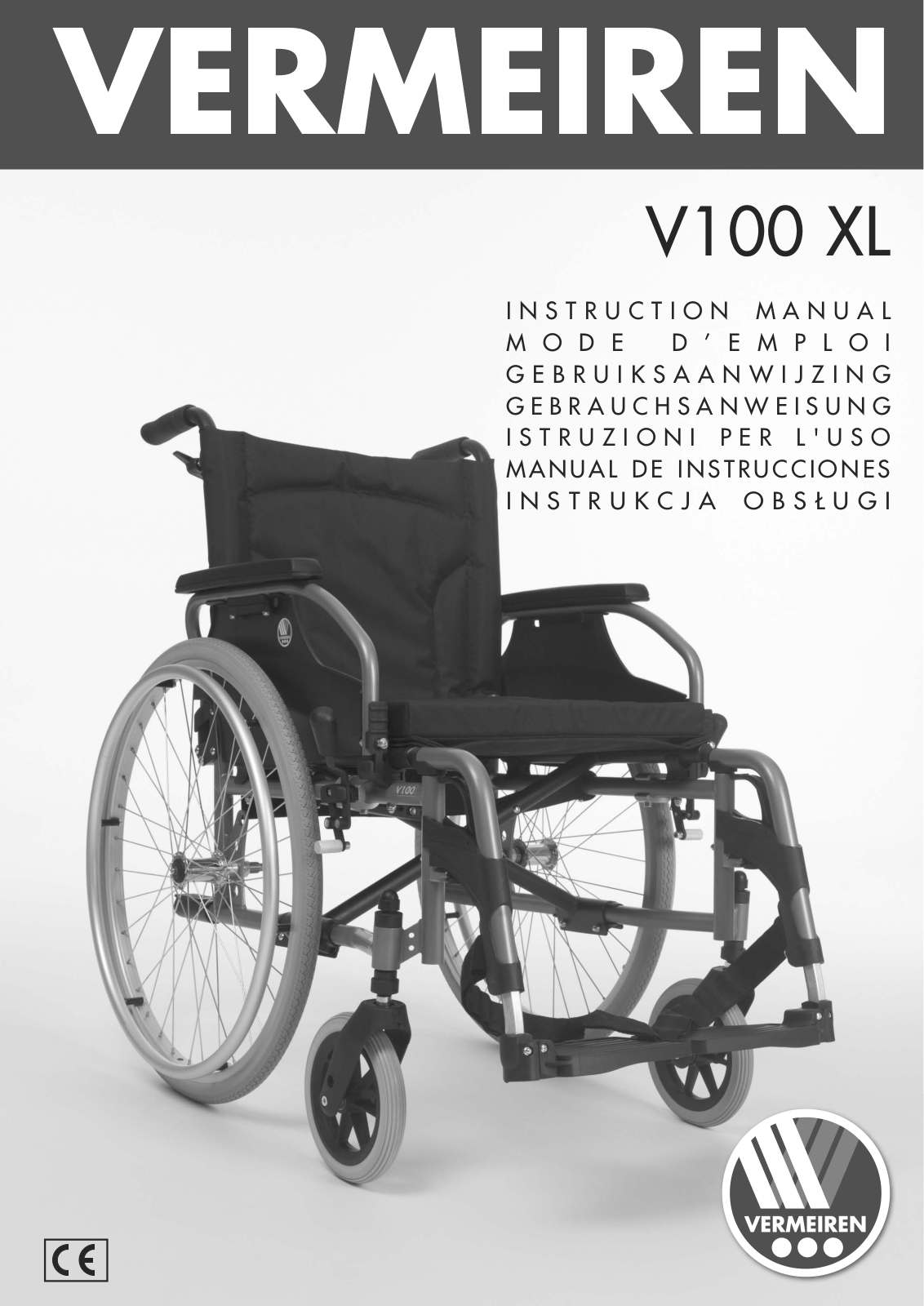 Vermeiren V100 XL User Manual