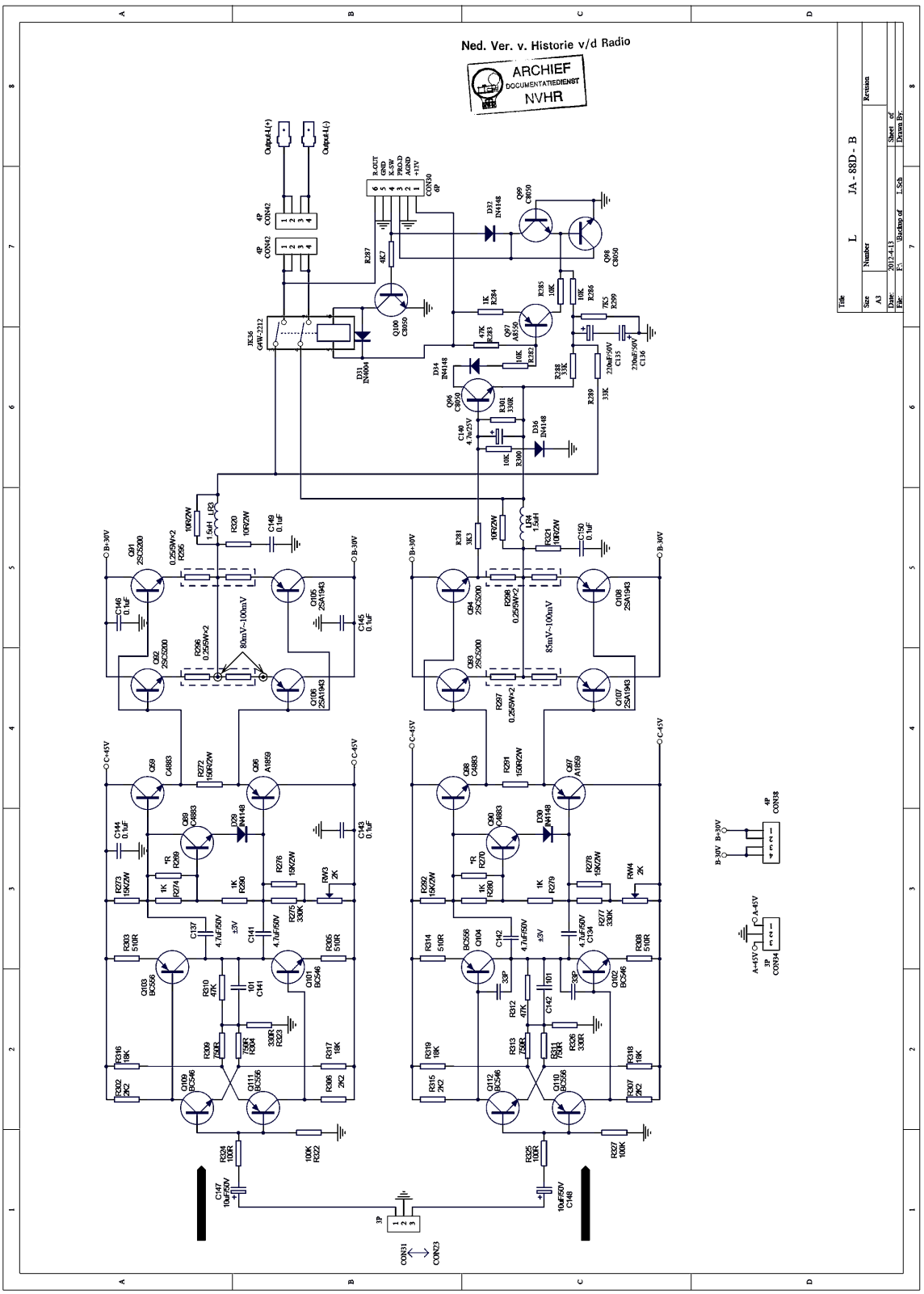 Jungson JA88D Schematic - ManualMachine.com