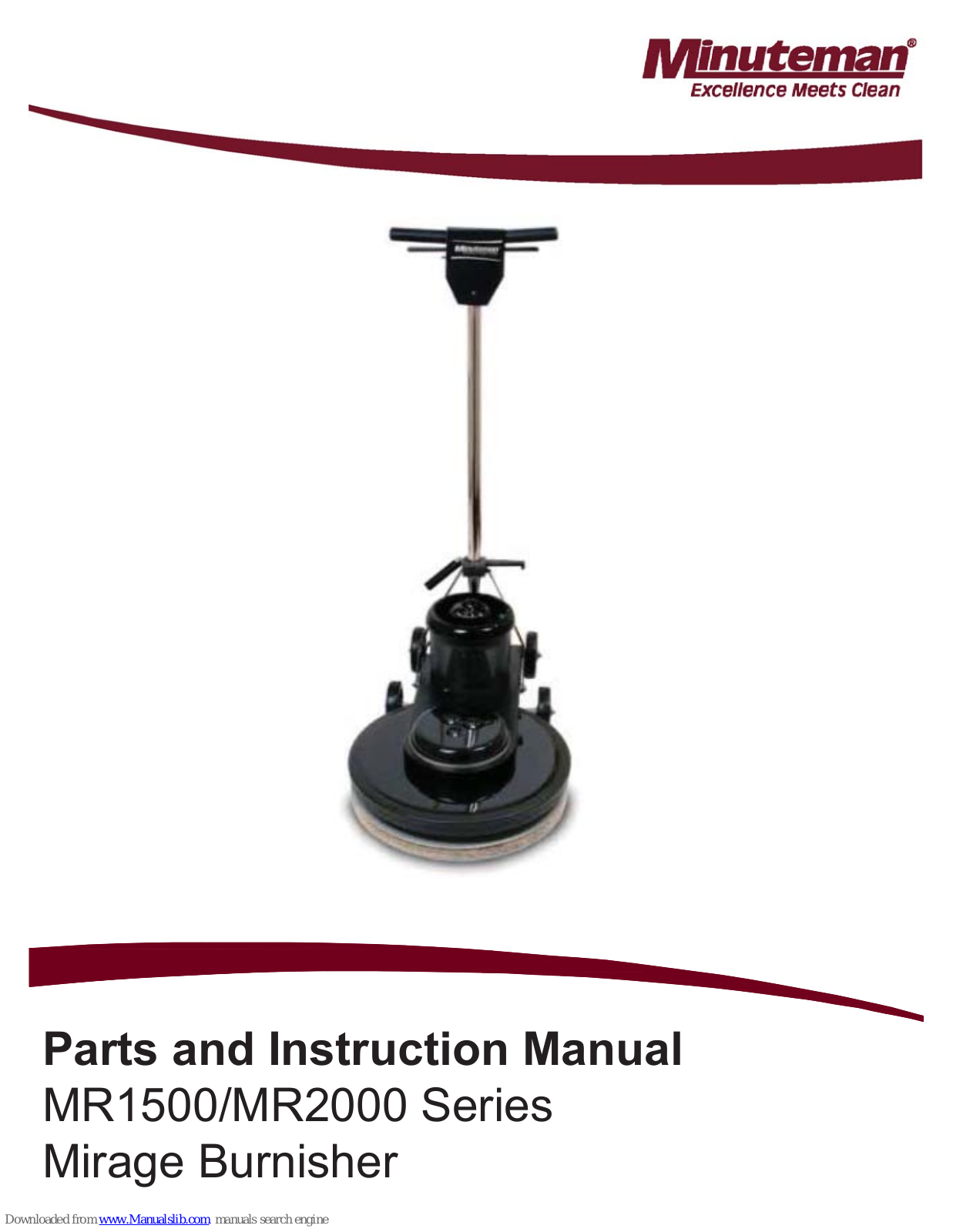 Minuteman MR1500, MR2000 Instruction Manual