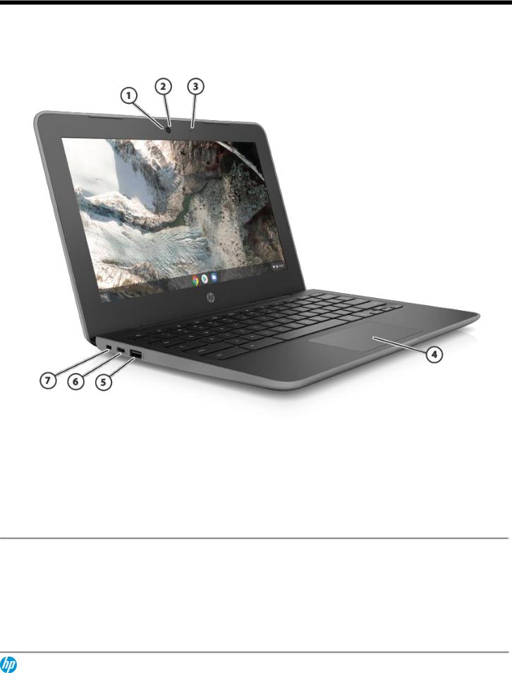 HP Chromebook 11 QuickSpecs