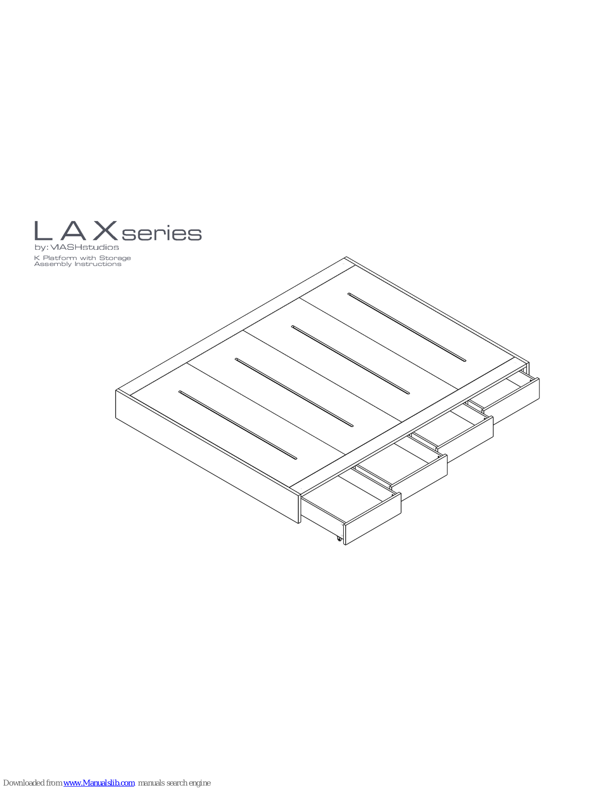 VIASHstudios LAX series Assembly Instructions Manual