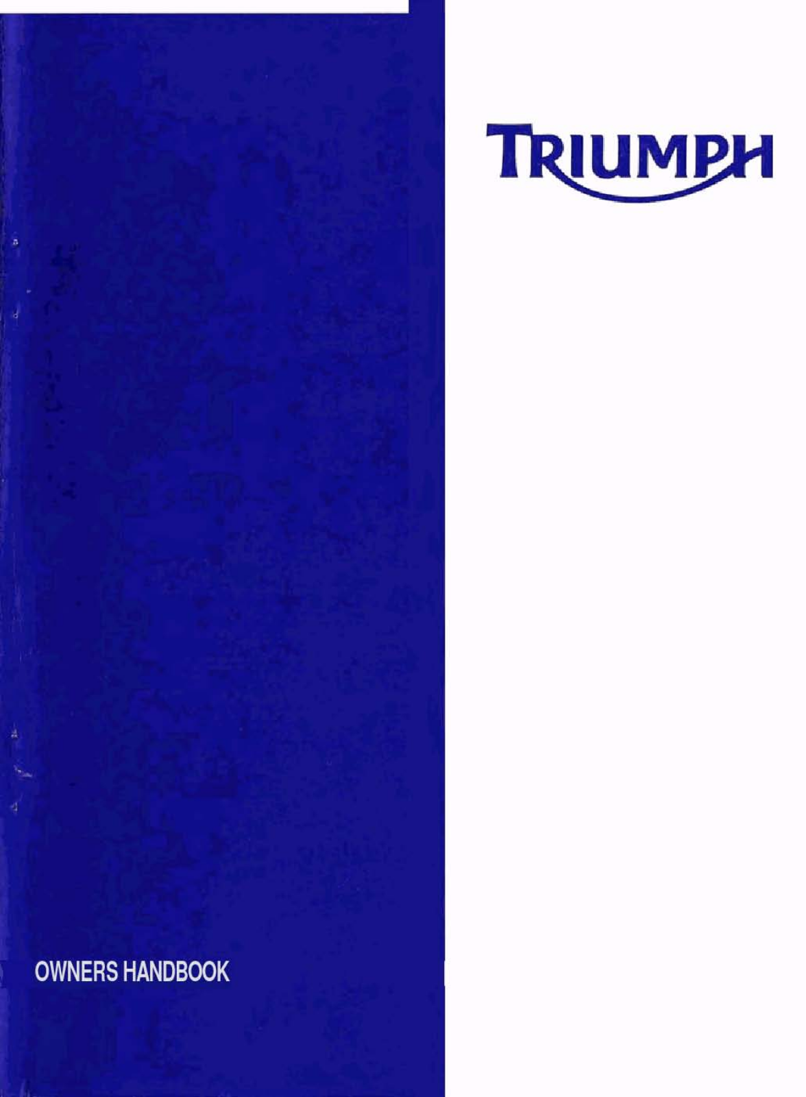 Triumph Daytona 675 2006 Owner's manual