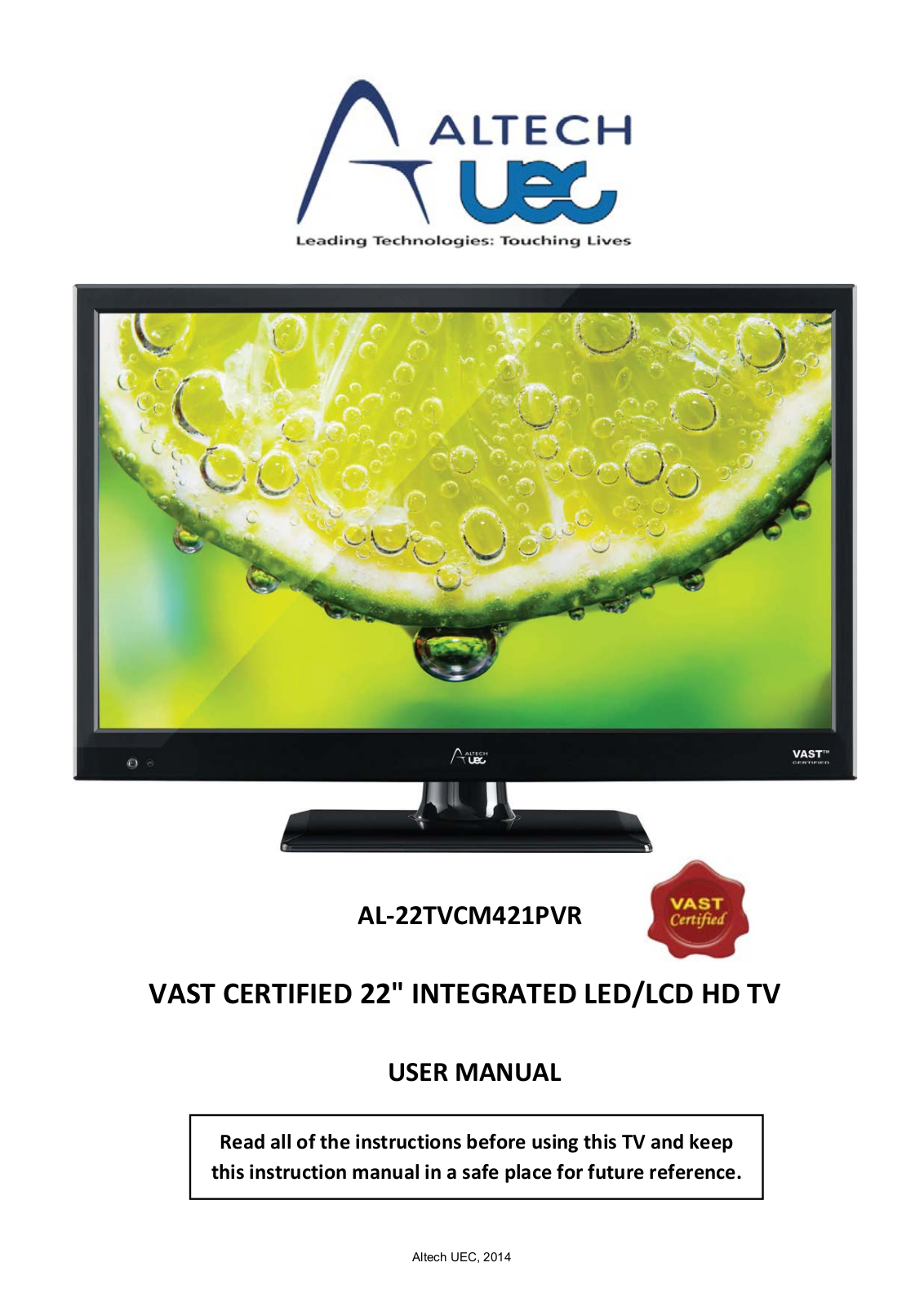Altech UEC Integrated 22 User Manual - ManualMachine.com