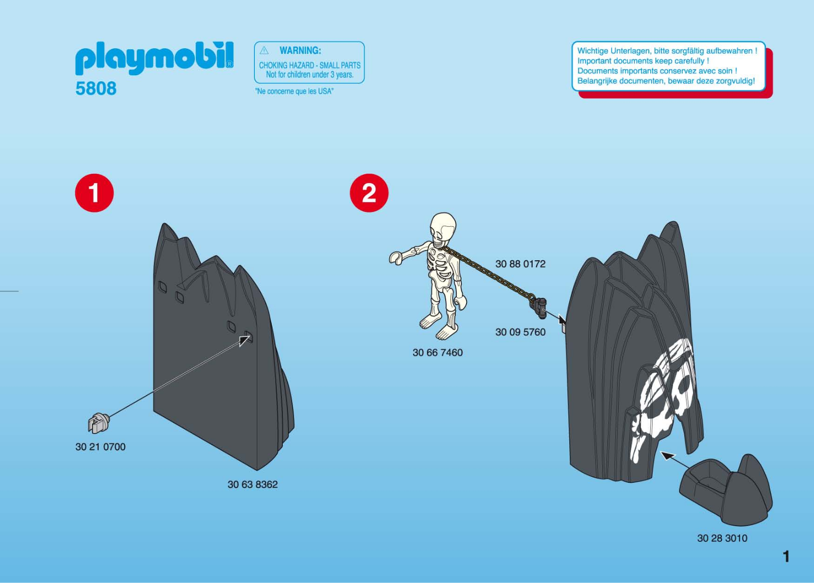 Playmobil 5808 Instructions