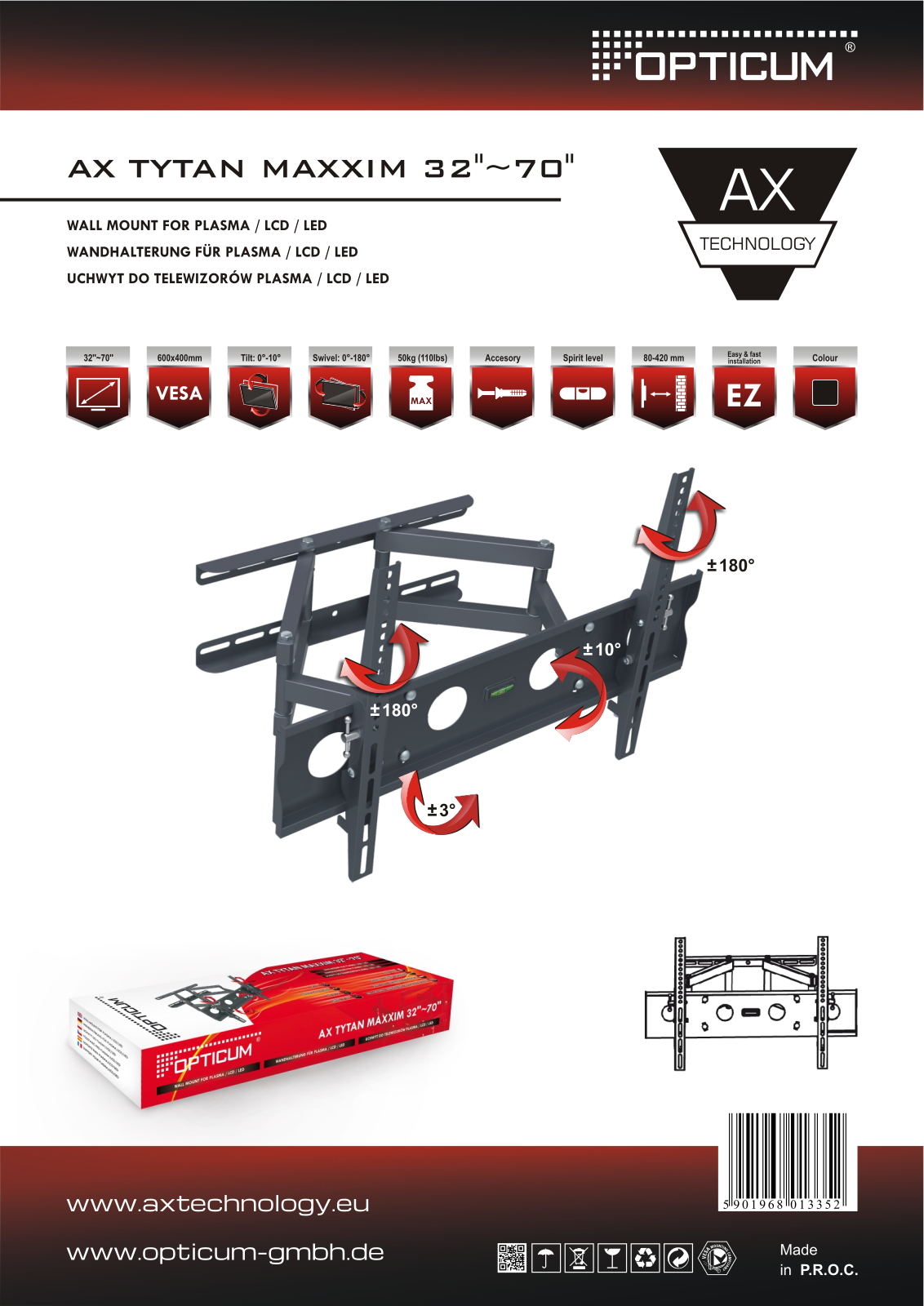 Opticum AX Tytan Maxxim User Manual