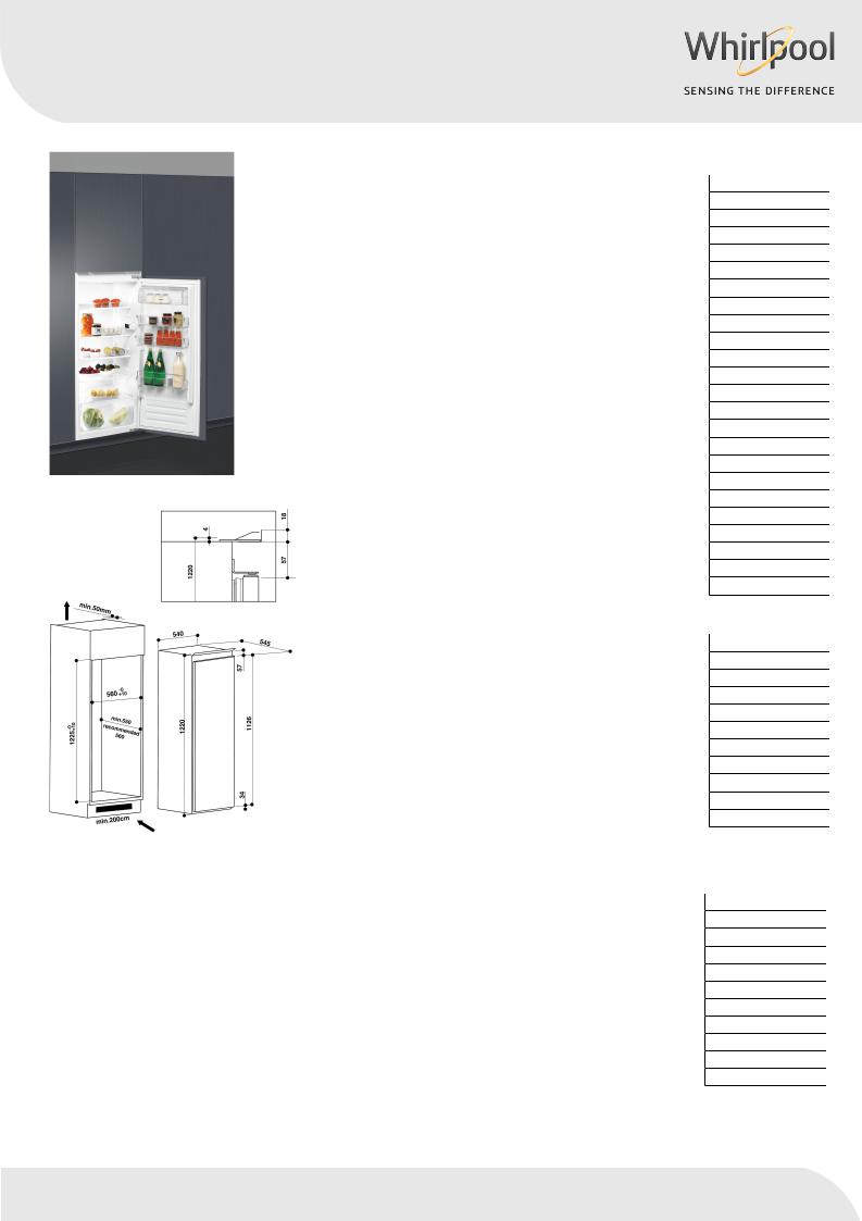 Whirlpool ARG 718-A+-1 User Manual