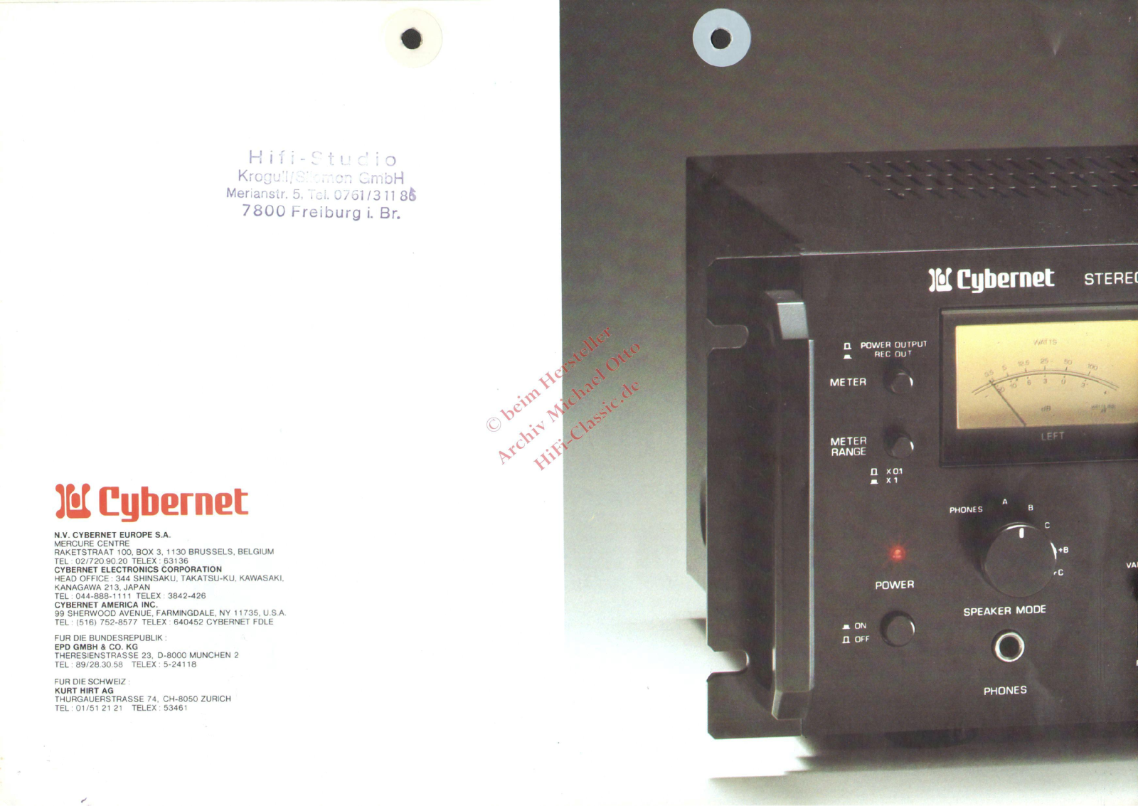 Cybernet CA-110 Prospekt - ManualMachine.com