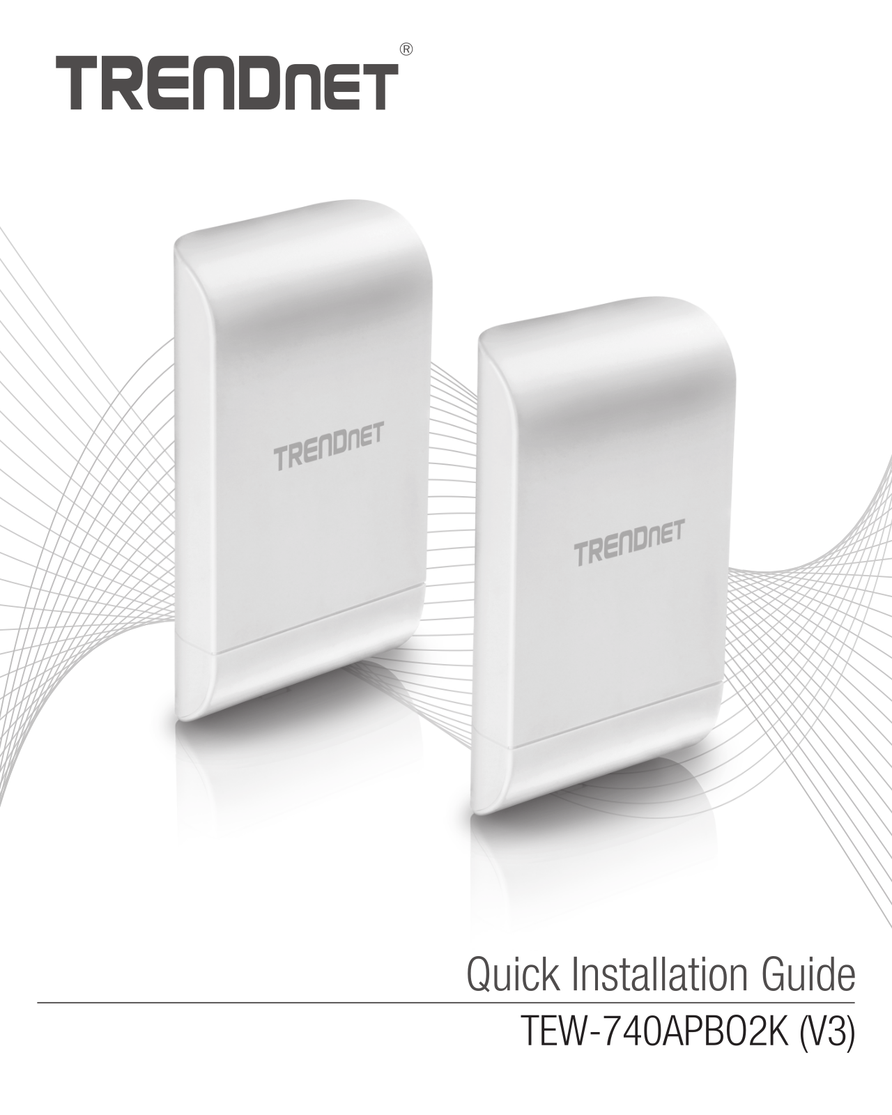 Trendnet TEW-740APBO2K Quick Installation Guide