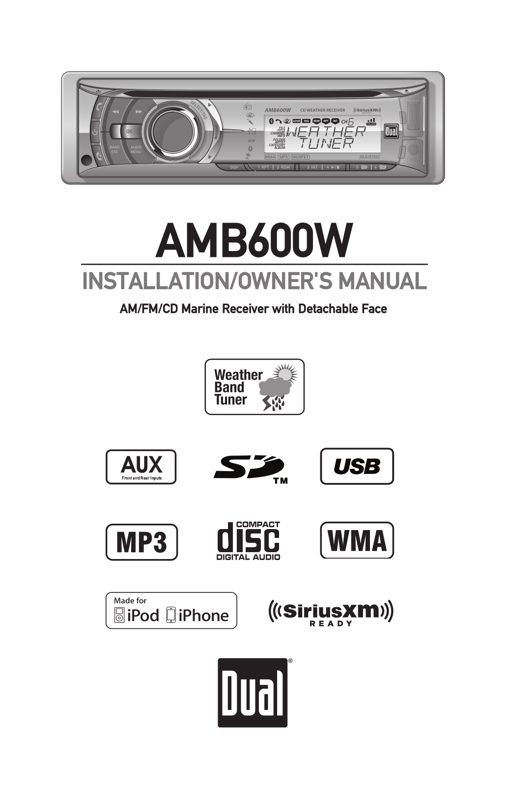 Dual AMB600W User Manual