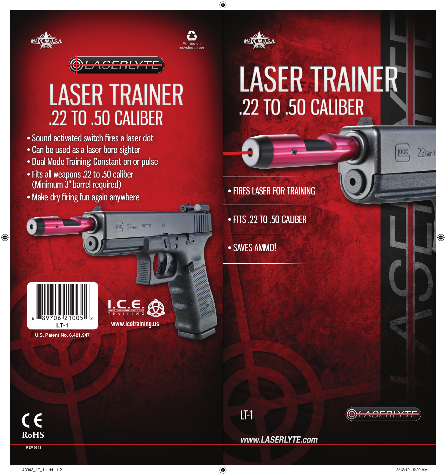 LaserLyte LT-1 User Manual