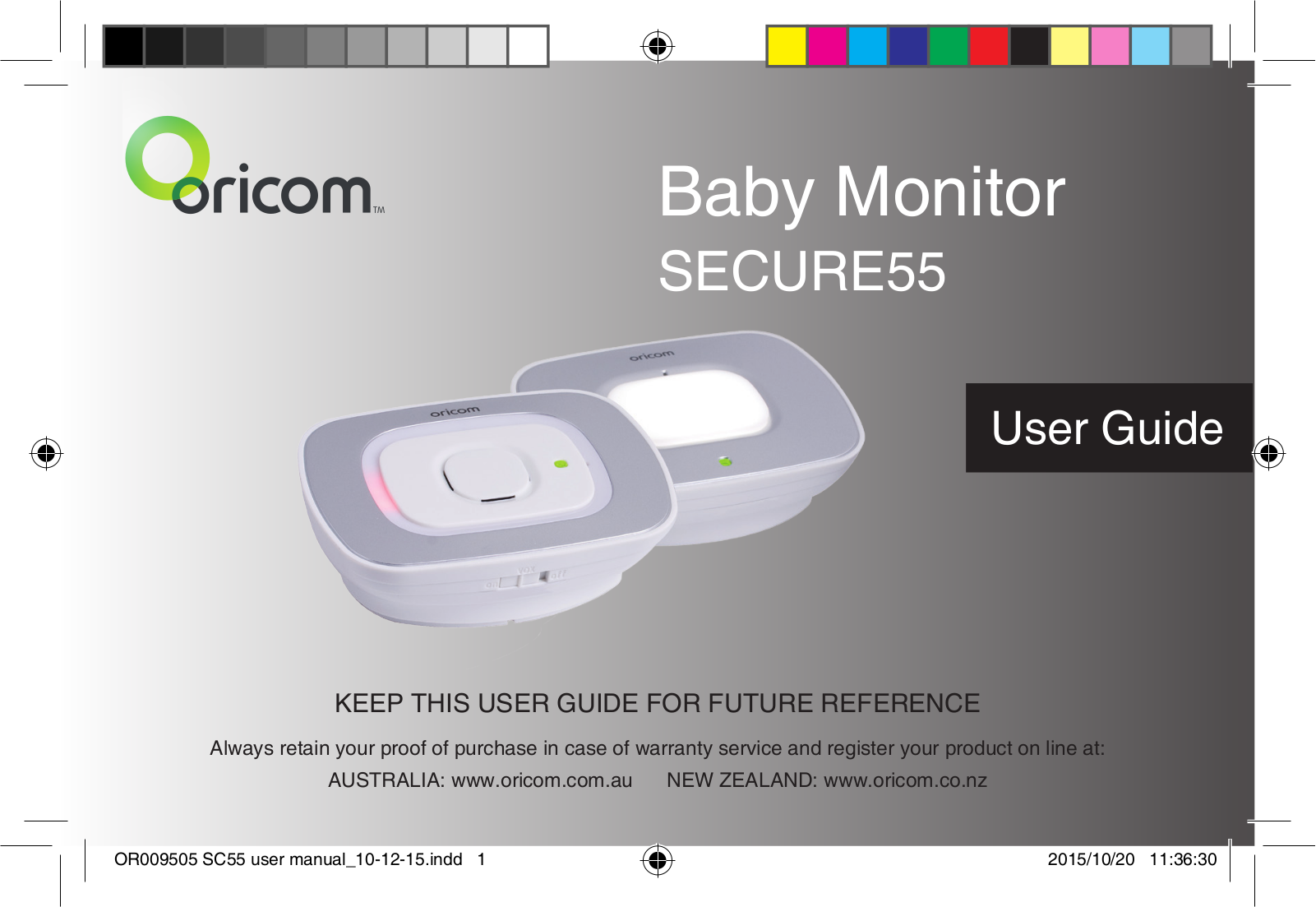 Oricom SC55 User Manual