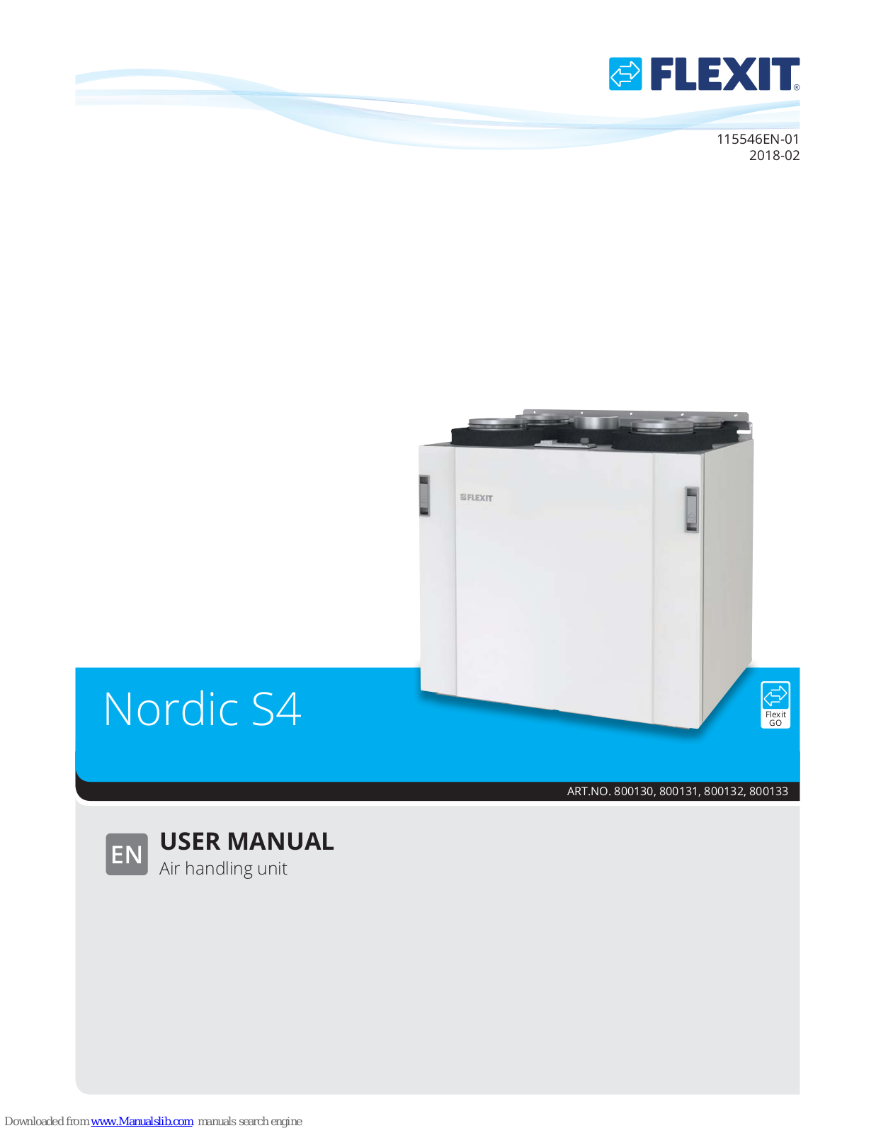 Flexit Nordic S4 User Manual