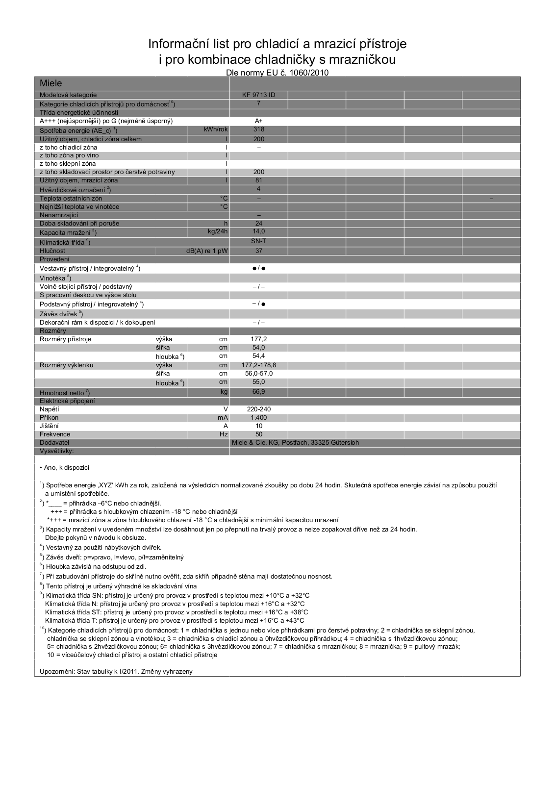 Miele KF 9713 iD User Manual