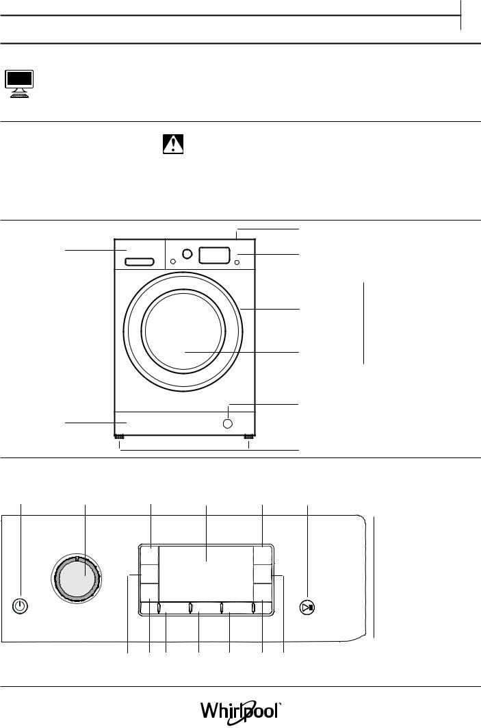 WHIRLPOOL FWDD 1071682 WSV EU N Daily Reference Guide