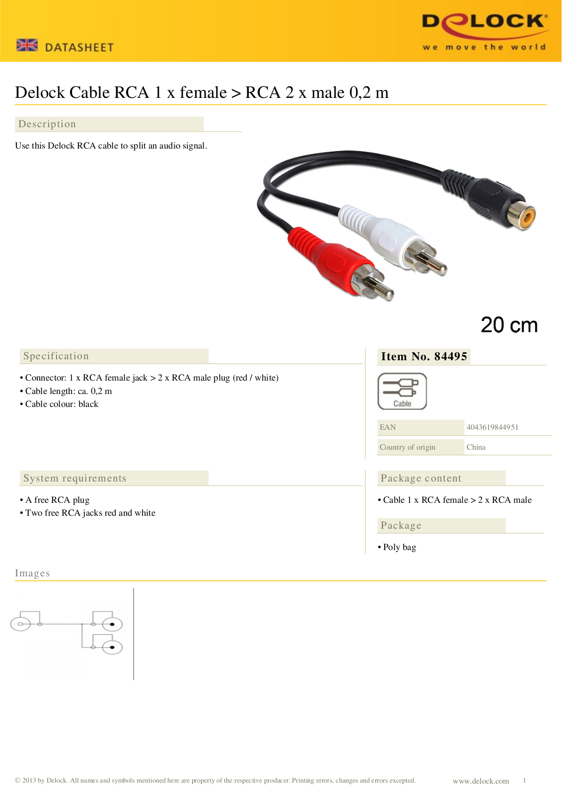 DeLOCK 84495 User Manual