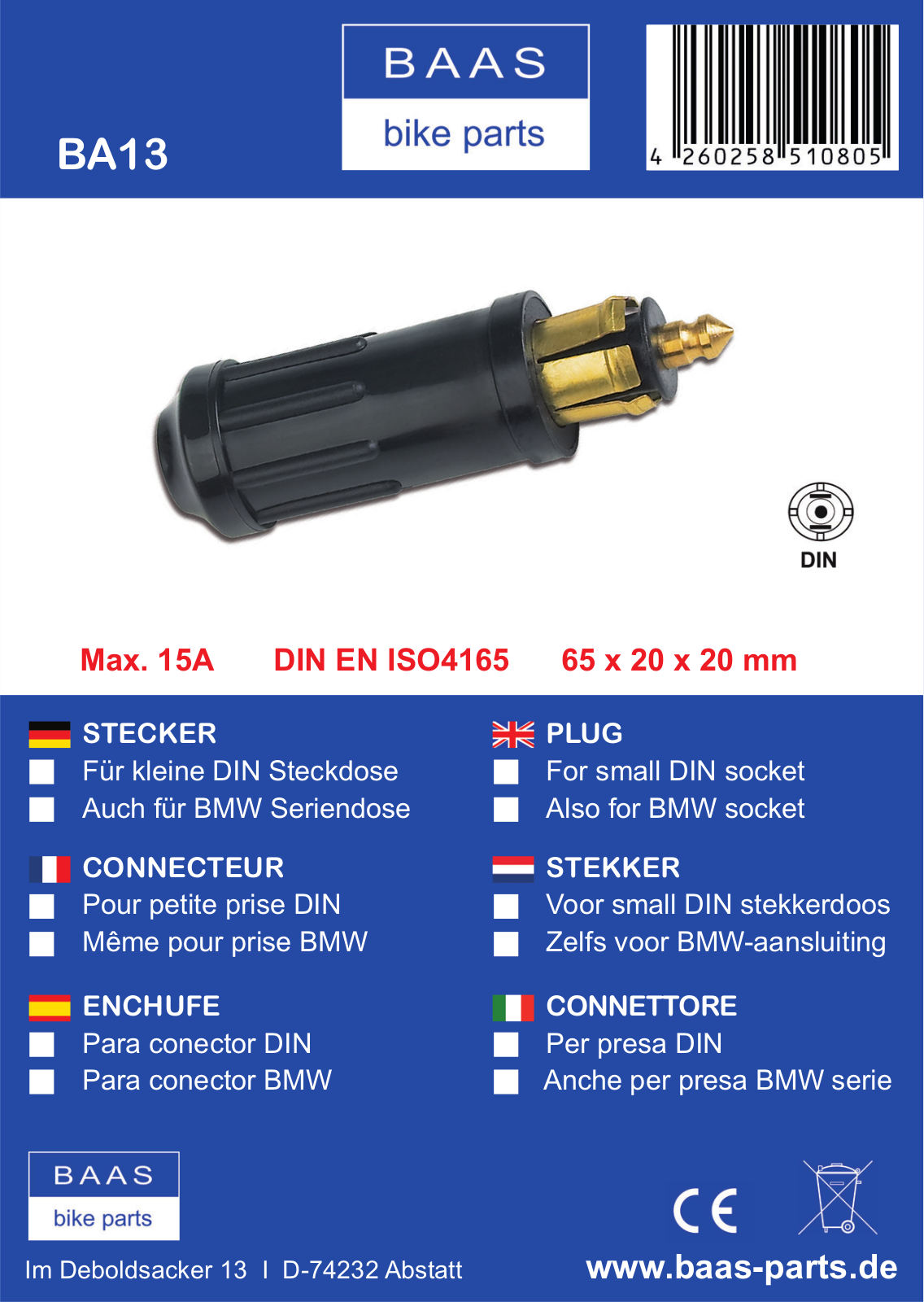 BAAS BA13 User guide